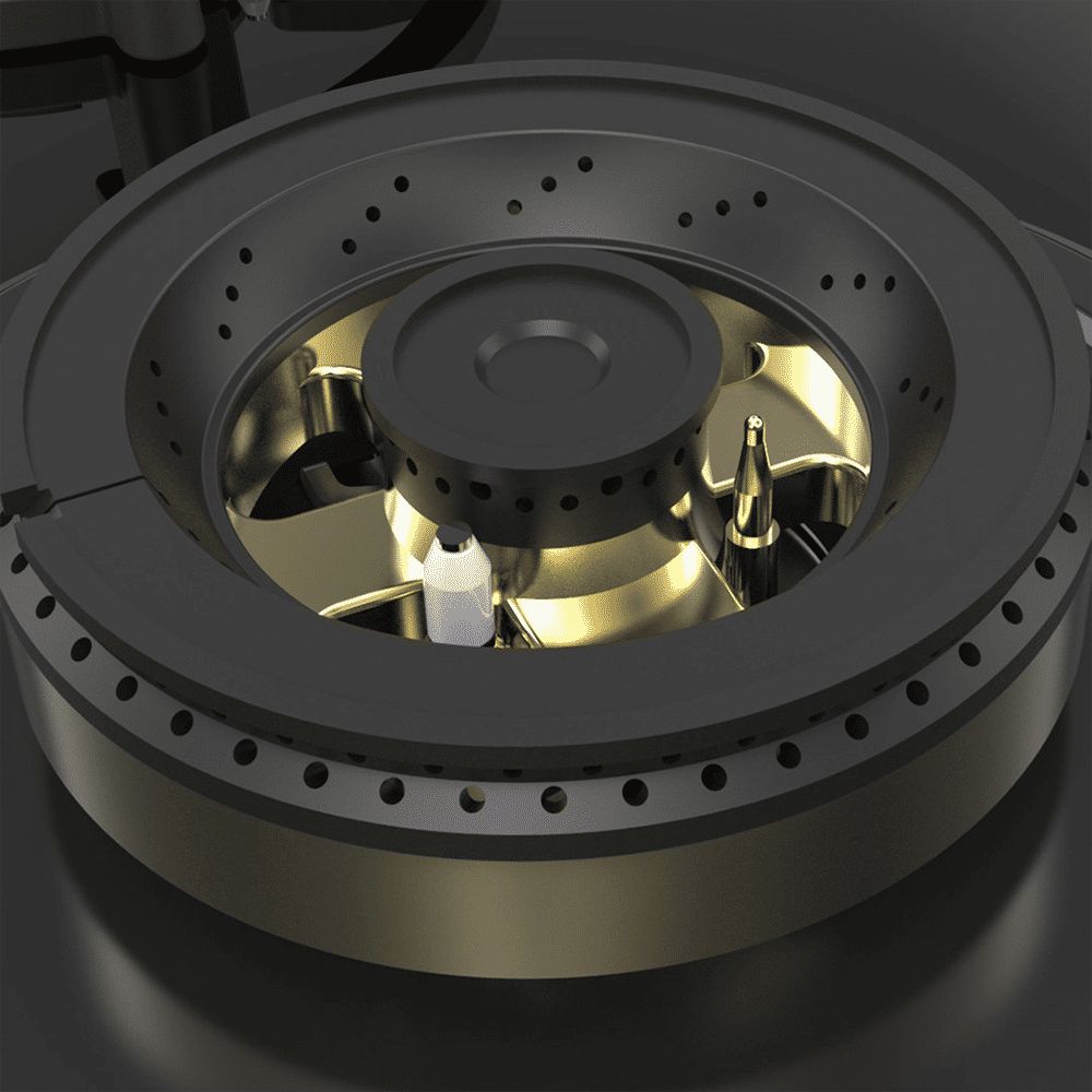 KAFF ASF 784 Tempered Glass Top 4 Burner Automatic Electric Hob (Flame Failure Device, Black)_9