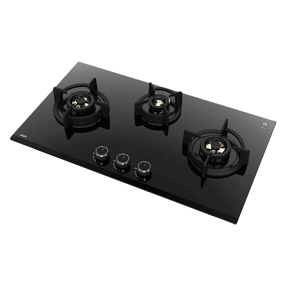 KAFF ASF 783 Tempered Glass Top 3 Burner Automatic Electric Hob (Flame Failure Device, Black)_14
