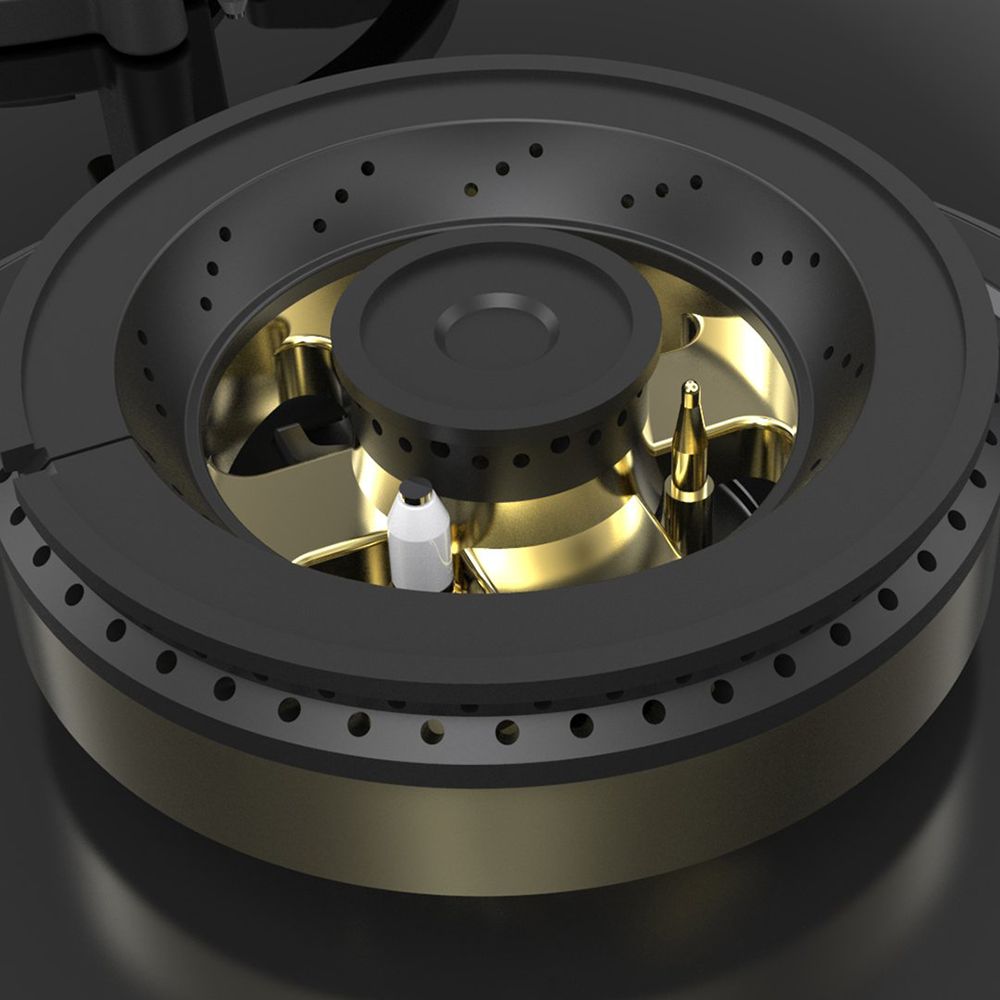 KAFF ASF 604 Tempered Glass Top 4 Burner Automatic Electric Hob (Flame Failure Device, Black)_4