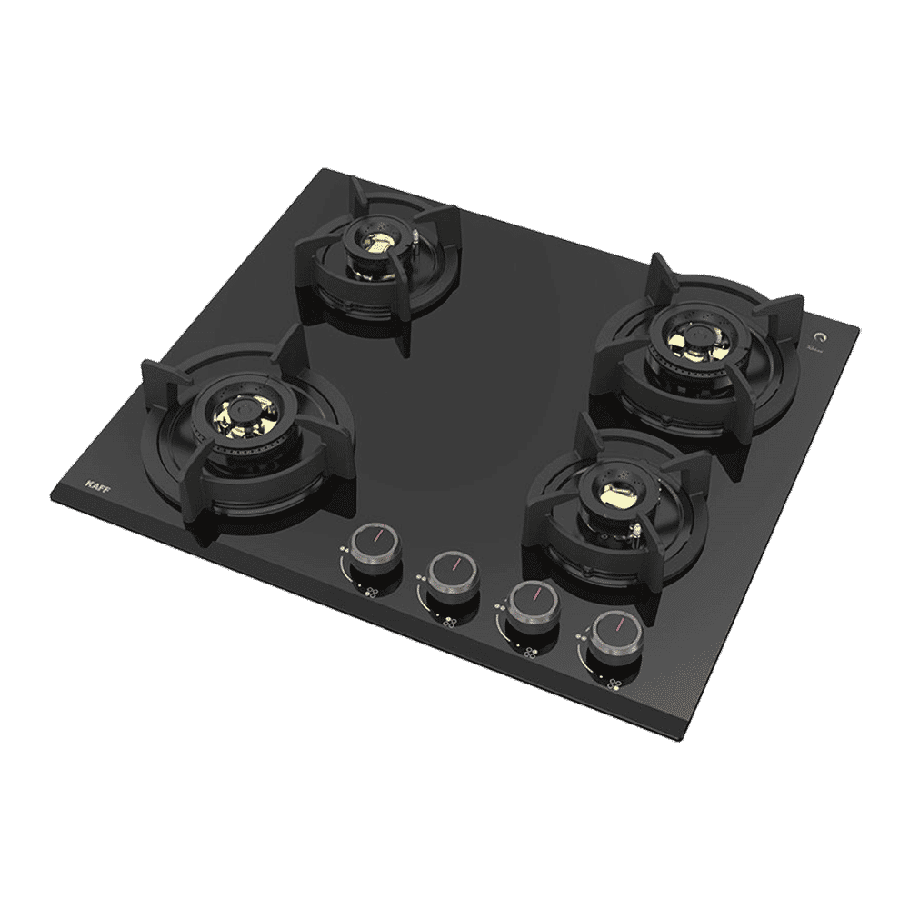 KAFF ASF 604 Tempered Glass Top 4 Burner Automatic Electric Hob (Flame Failure Device, Black)_6
