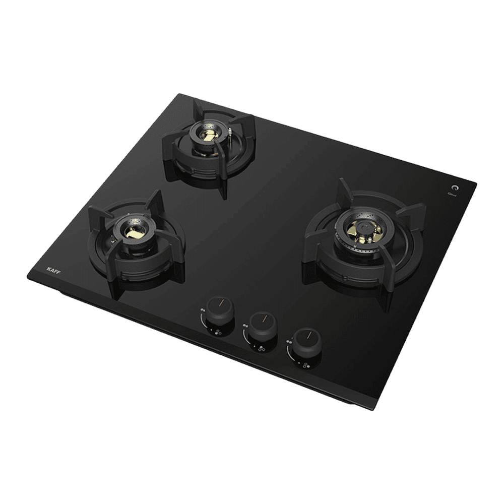 KAFF ASF 603 Tempered Glass Top 3 Burner Automatic Electric Hob (Flame Failure Device, Black)_10