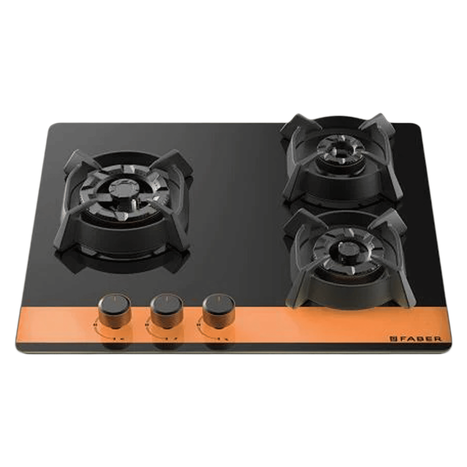 Faber Utopia Pro HT 603 Br Ci 3 Burner Automatic Electric Hob (Flame Failure Device, Black) Faber Utopia Pro HT 603 Br Ci 3 Burner Automatic Electric Hob (Flame Failure Device, Black)_1