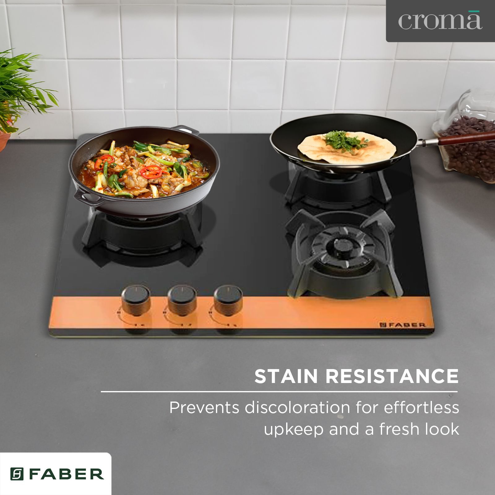 Faber Utopia Pro HT 603 Br Ci 3 Burner Automatic Electric Hob (Flame Failure Device, Black) Faber Utopia Pro HT 603 Br Ci 3 Burner Automatic Electric Hob (Flame Failure Device, Black)_16