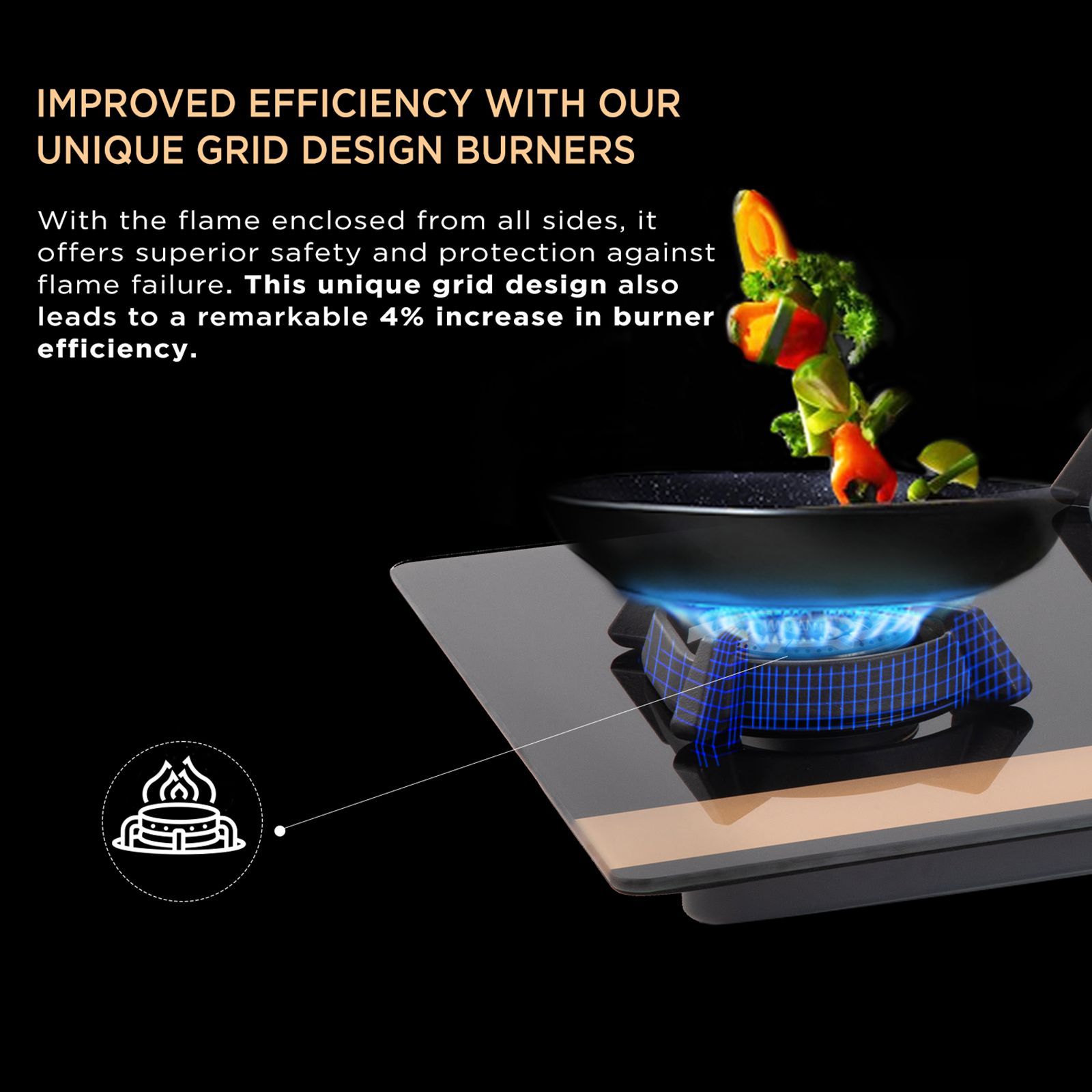 Faber Utopia Pro HT 903 BR CI Toughened Glass Top 3 Burner Automatic Electric Hob (Flame Failure Device, Black)_11