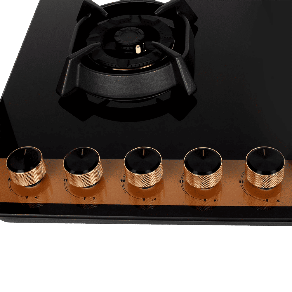 Faber Utopia Pro HT 905 BR CI 5 Burner Automatic Electric Hob (Flame Failure Device, Black)_5