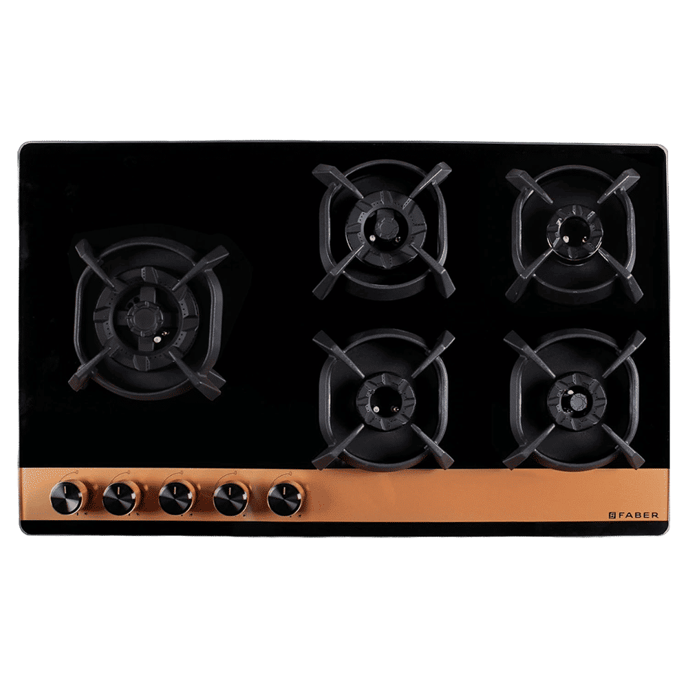 Faber Utopia Pro HT 905 BR CI 5 Burner Automatic Electric Hob (Flame Failure Device, Black)_6