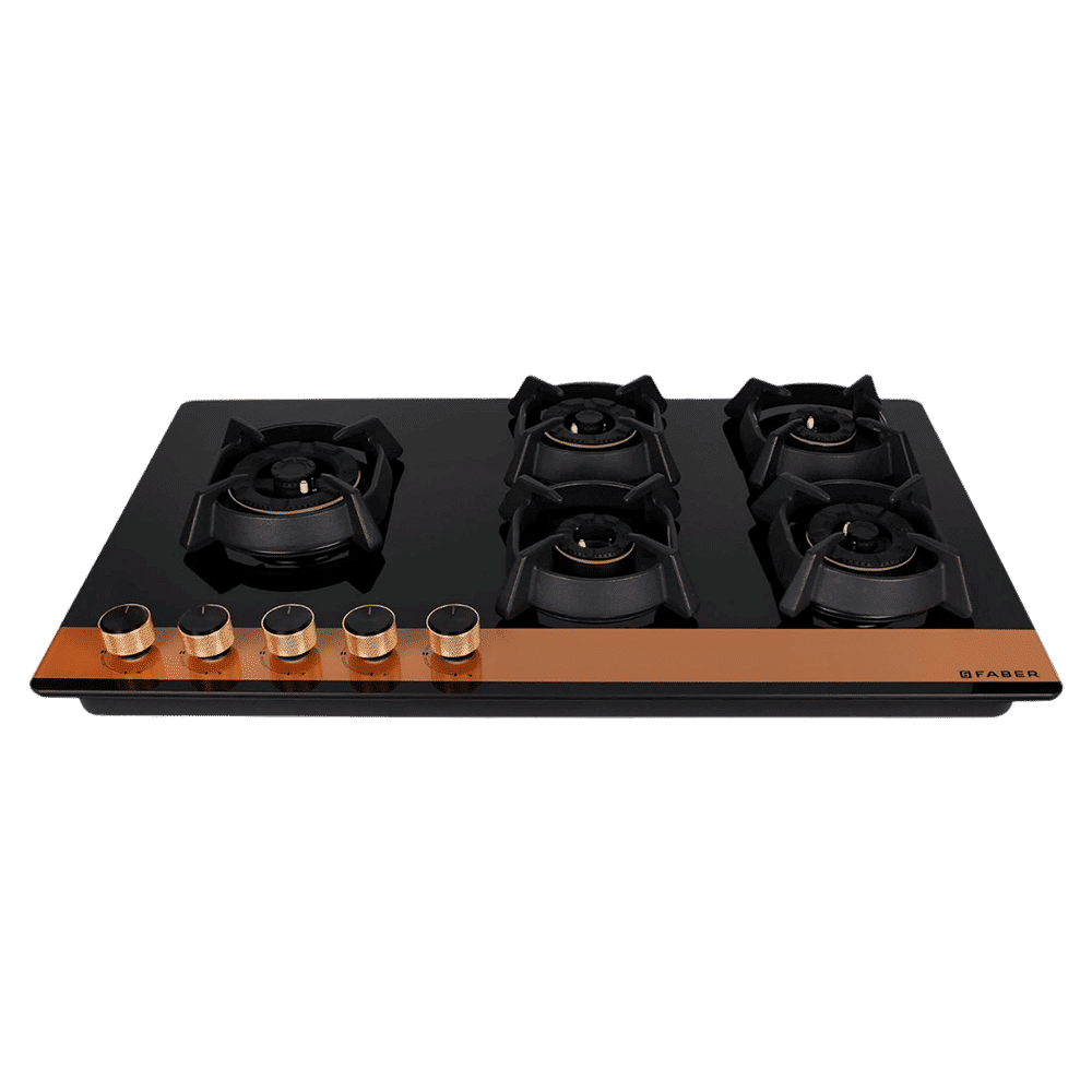Faber Utopia Pro HT 905 BR CI 5 Burner Automatic Electric Hob (Flame Failure Device, Black)_7