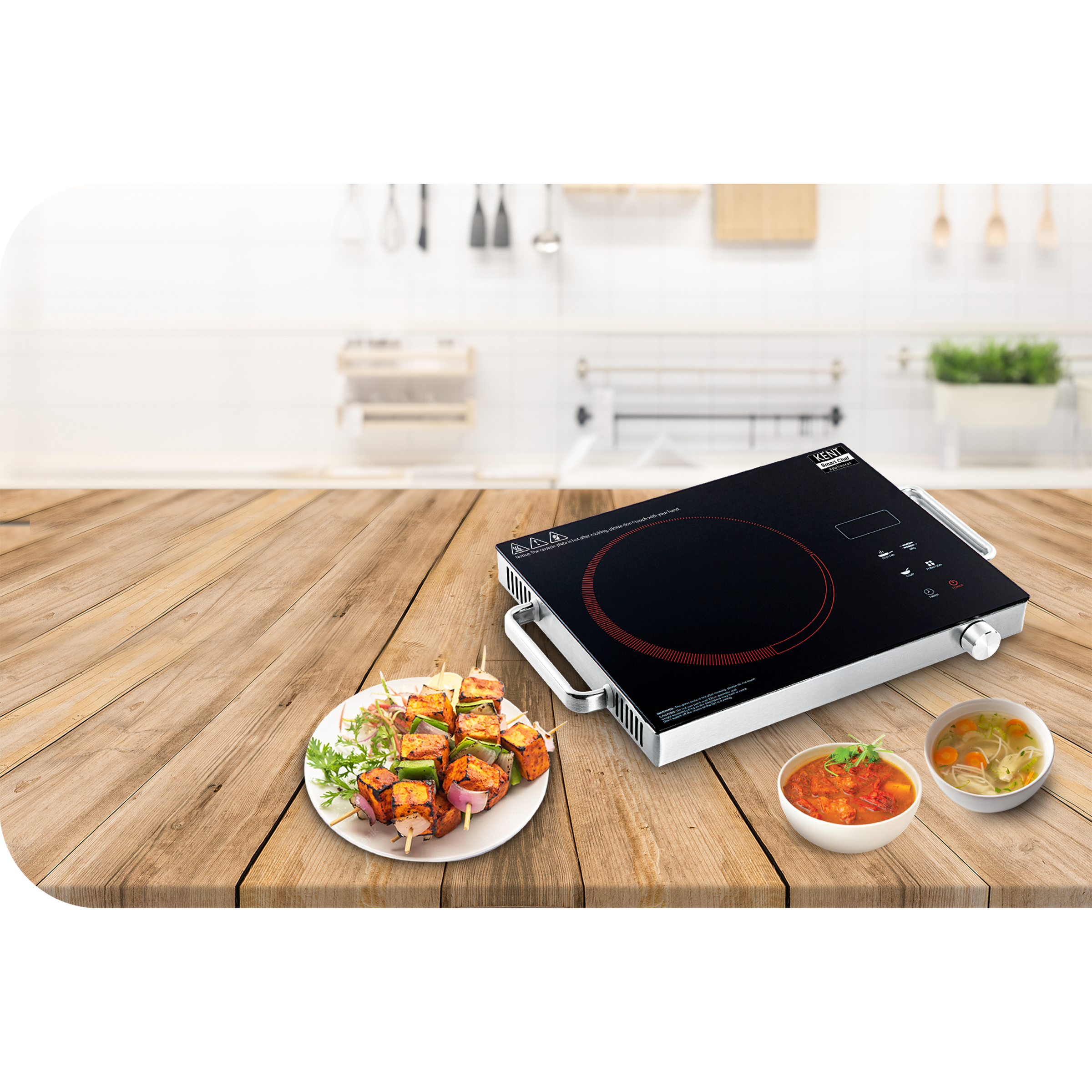 Kent Blaze 2000W Induction Cooktop with 3 Preset Menus_4