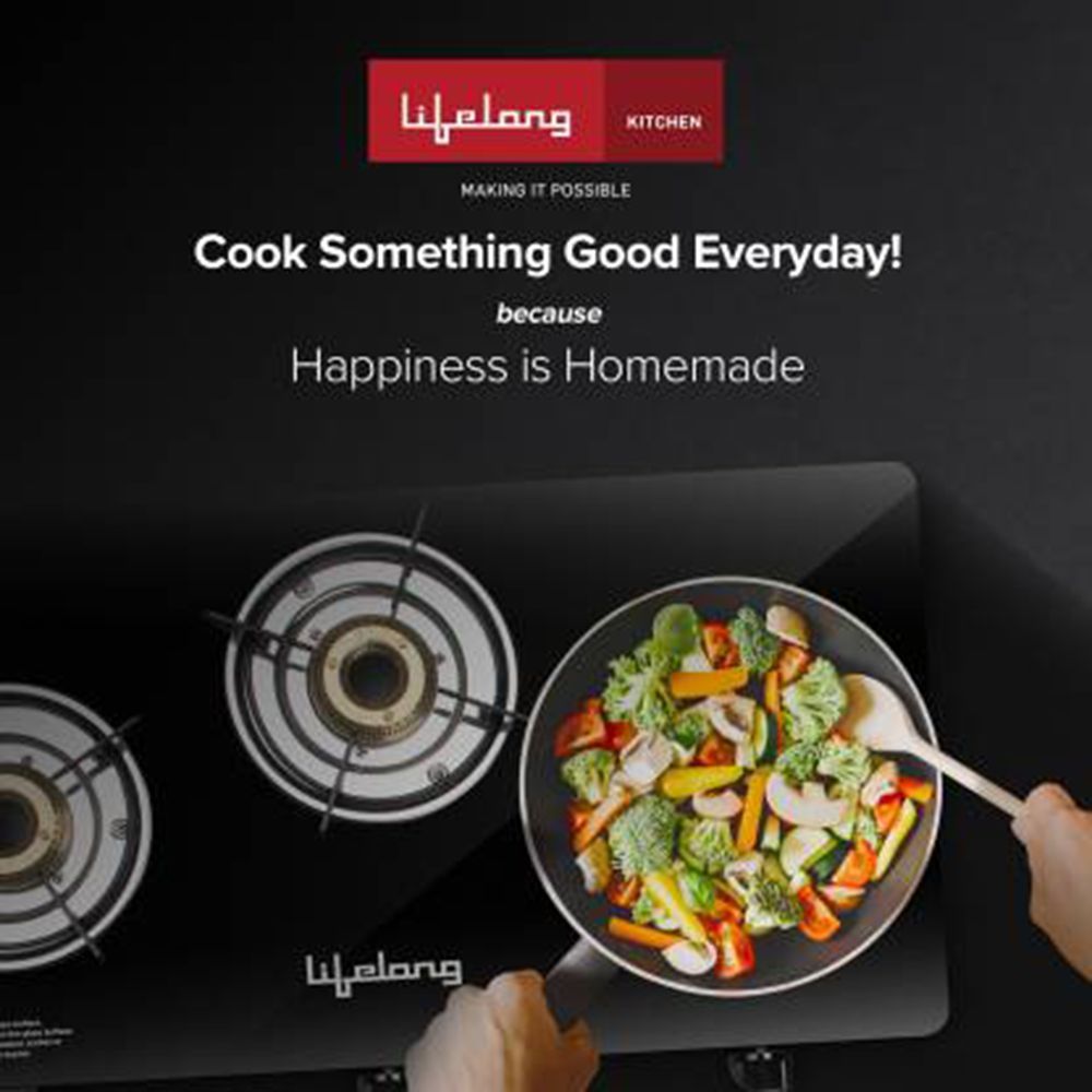 Lifelong LLGS23 Toughened Glass Top 3 Burner Manual Gas Stove (Anti-Skid Feet, Black)_5