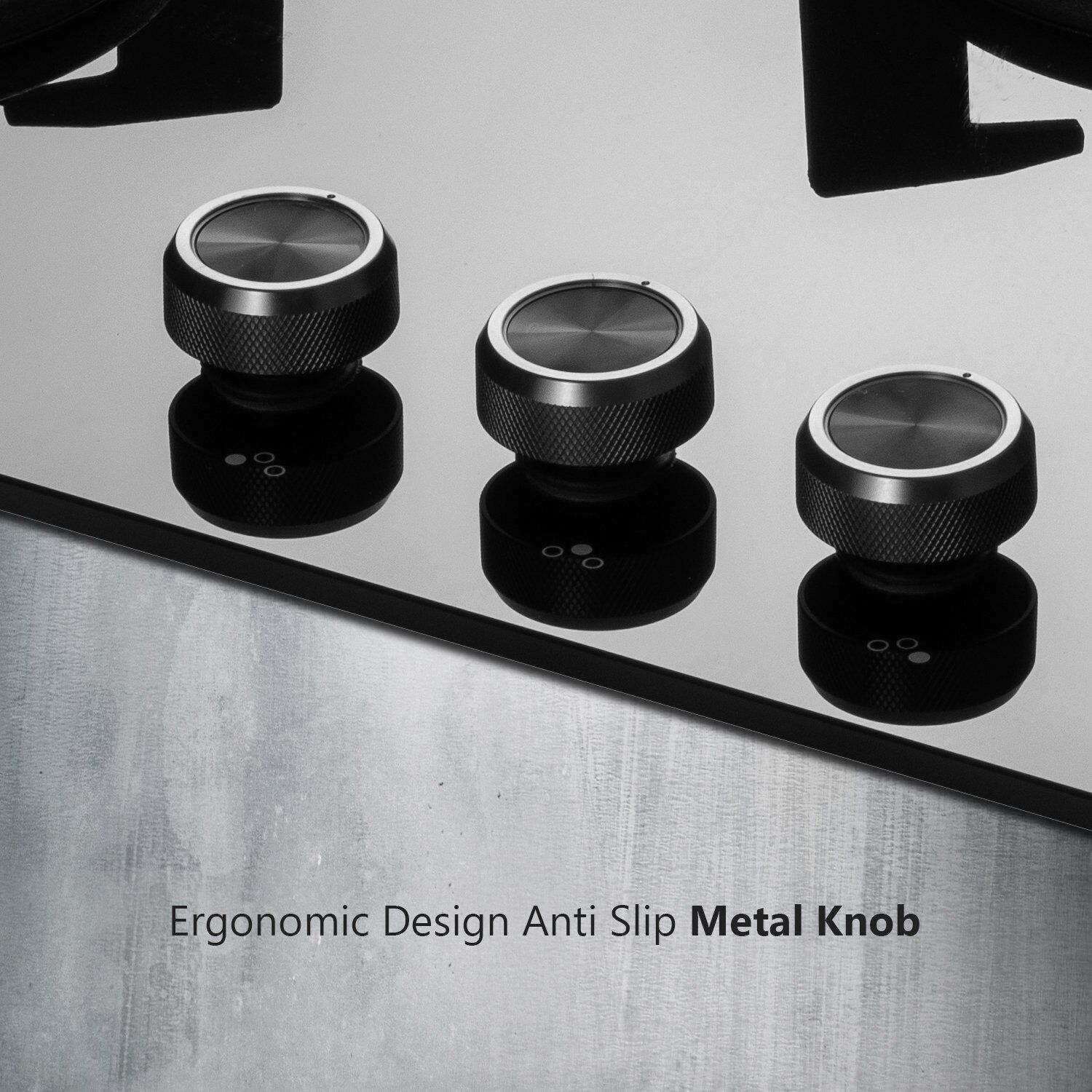 KAFF INF 783 Tempered Glass Top 3 Burner Automatic Electric Hob (Flame Failure Device, Black)_12