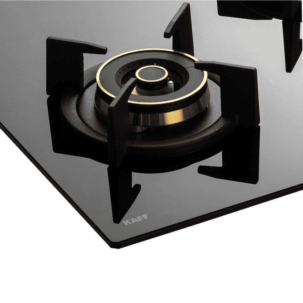 KAFF INF 783 Tempered Glass Top 3 Burner Automatic Electric Hob (Flame Failure Device, Black)_4
