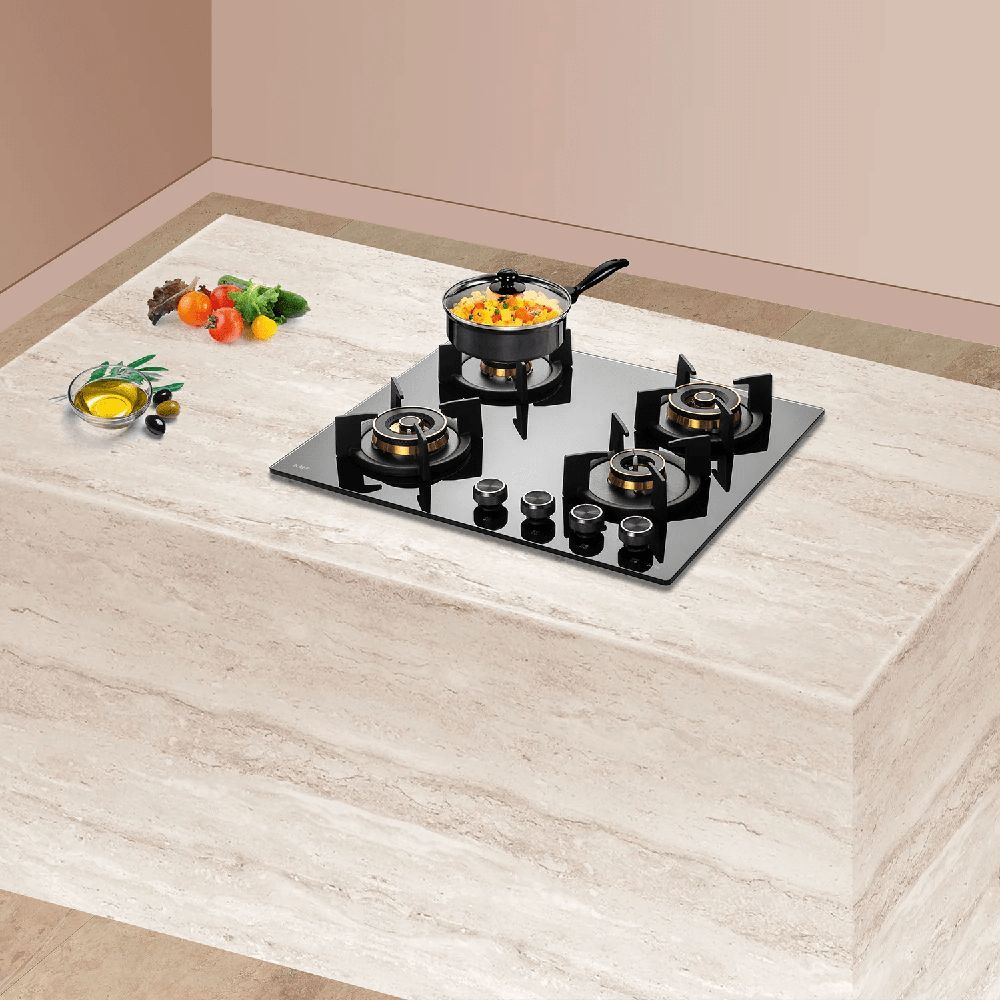 KAFF INF 604 Tempered Glass Top 4 Burner Automatic Electric Hob (Flame Failure Device, Black)_13