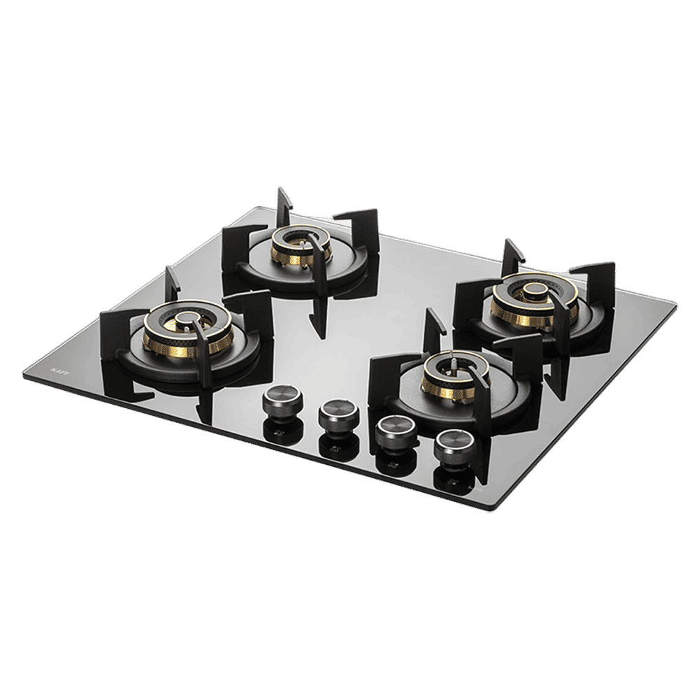 KAFF INF 604 Tempered Glass Top 4 Burner Automatic Electric Hob (Flame Failure Device, Black)_16
