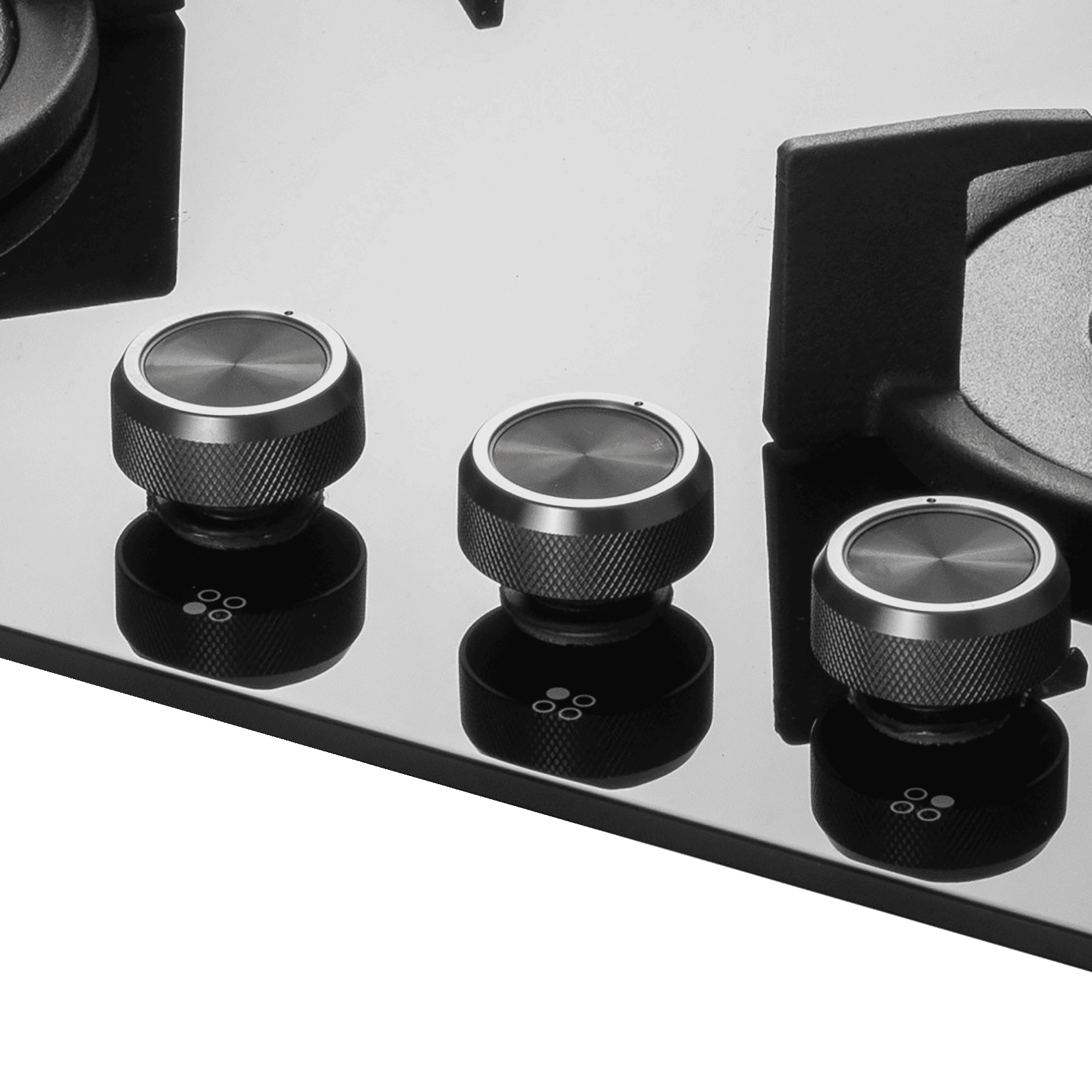 KAFF INF 604 Tempered Glass Top 4 Burner Automatic Electric Hob (Flame Failure Device, Black)_5