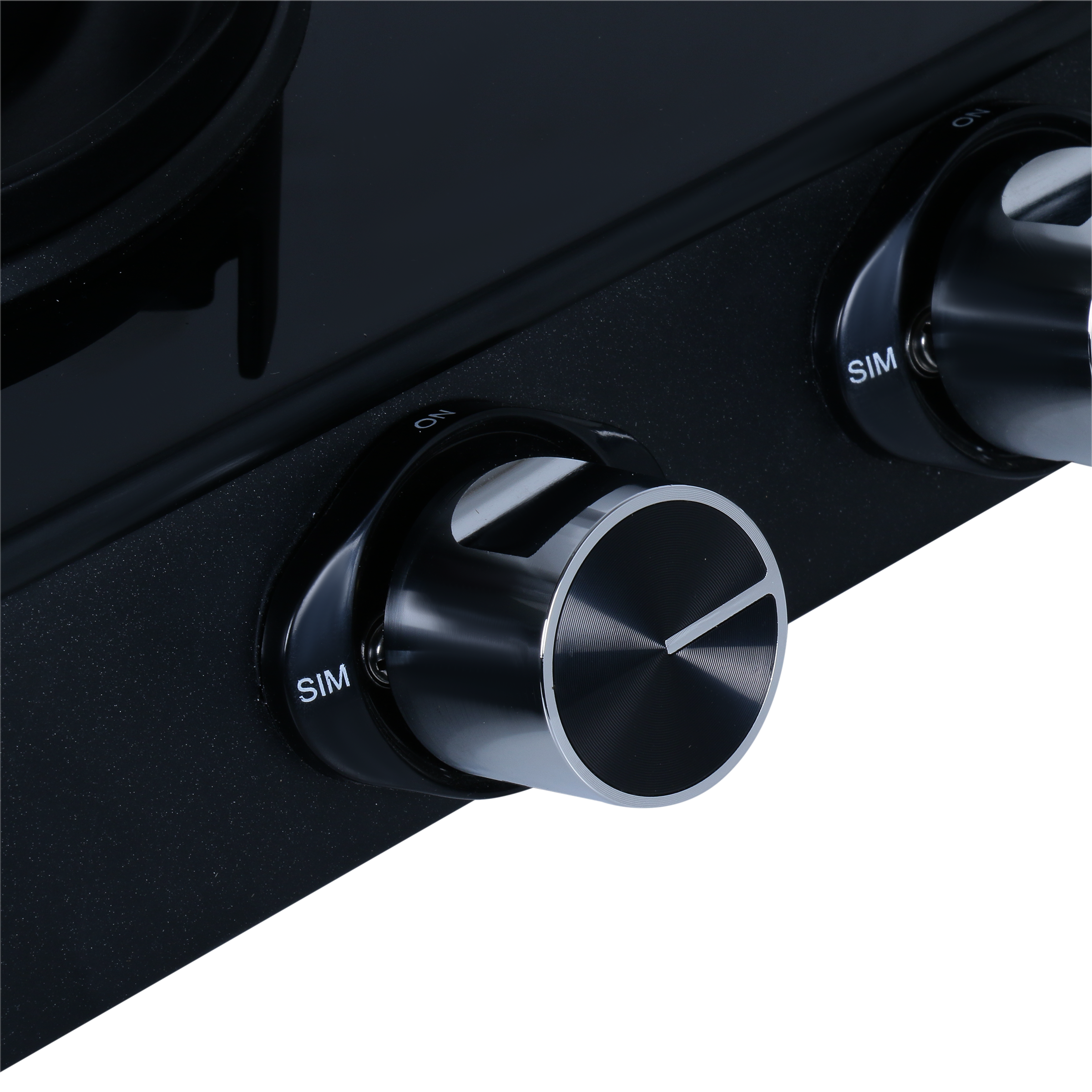 Croma Toughened Glass Top 4 Burner Automatic Gas Stove (Flame proof pan support, Black) Croma Toughened Glass Top 4 Burner Automatic Gas Stove (Flame proof pan support, Black)_5