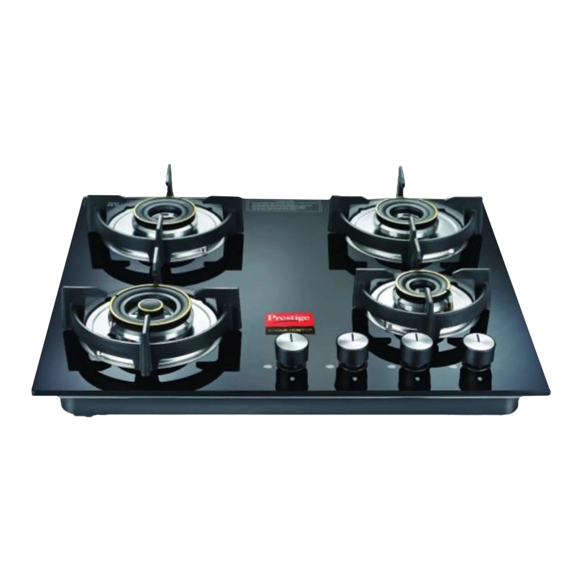 Prestige Vogue Toughened Glass Top 4 Burner Automatic Hob (Ultra Slim Body, Black)_7