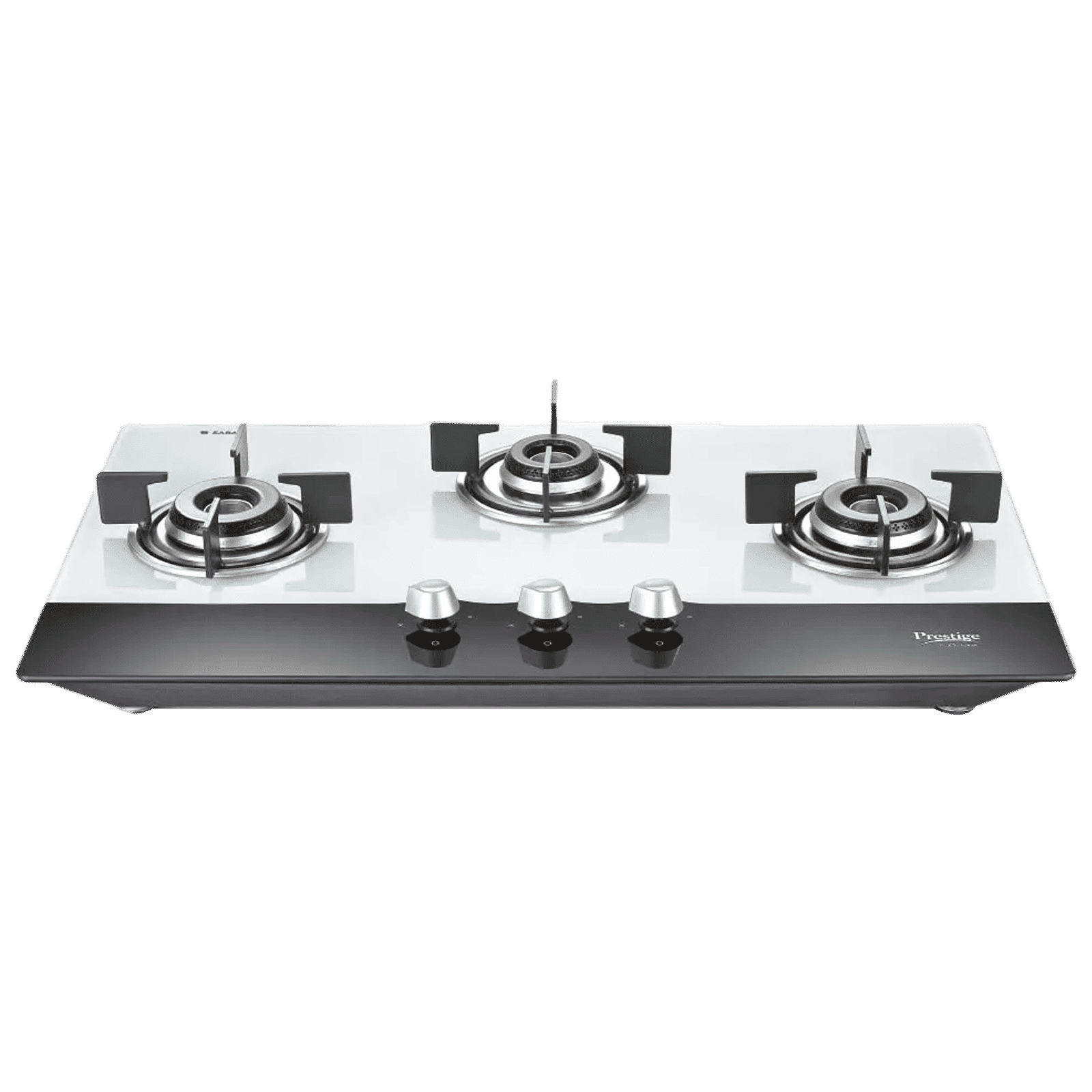 Prestige Desire Toughened Glass Top 3 Burner Automatic Hob (Ergonomic Knob, Black)_4