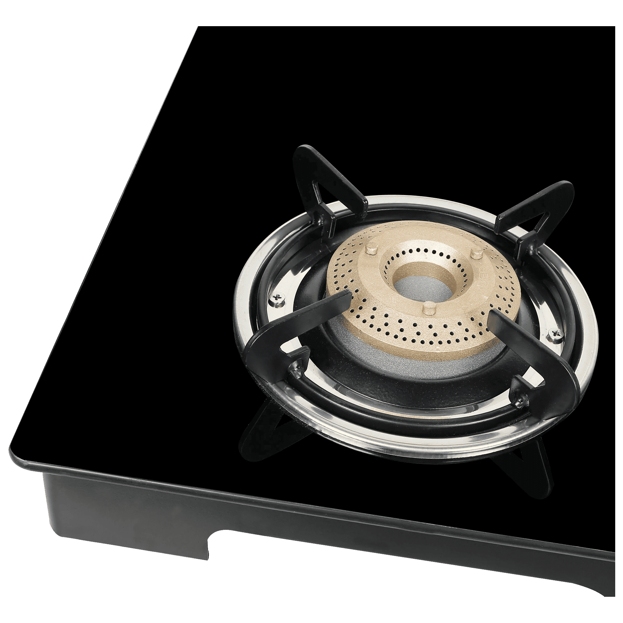 Faber MAGIC 4BB BK Tempered Glass Top 4 Burner Manual Gas Stove (Corrosion Resistance, Black)_4