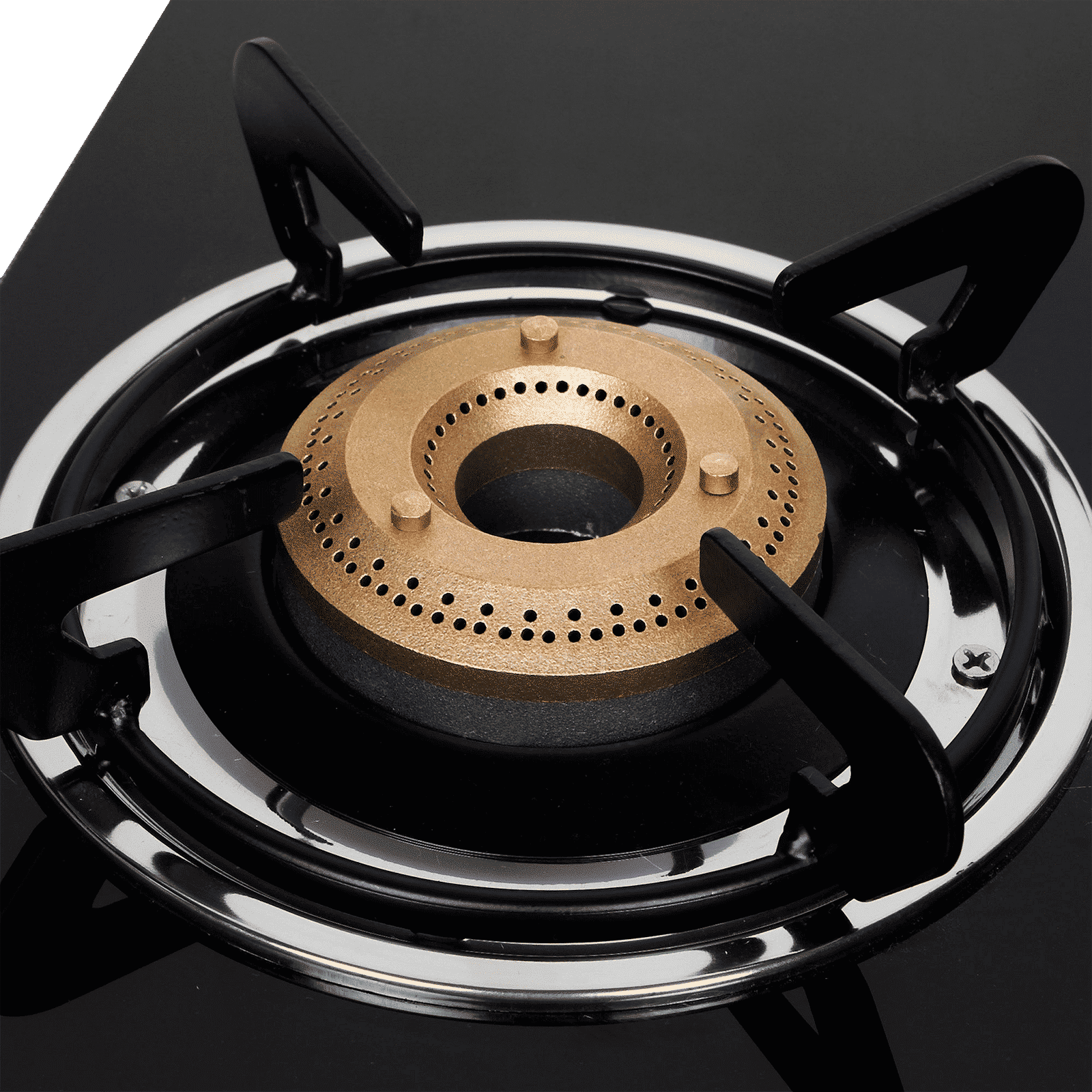 Faber DAISY 4BB BK Tempered Glass Top 4 Burner Manual Gas Stove (Scratch Resistant, Black)_4