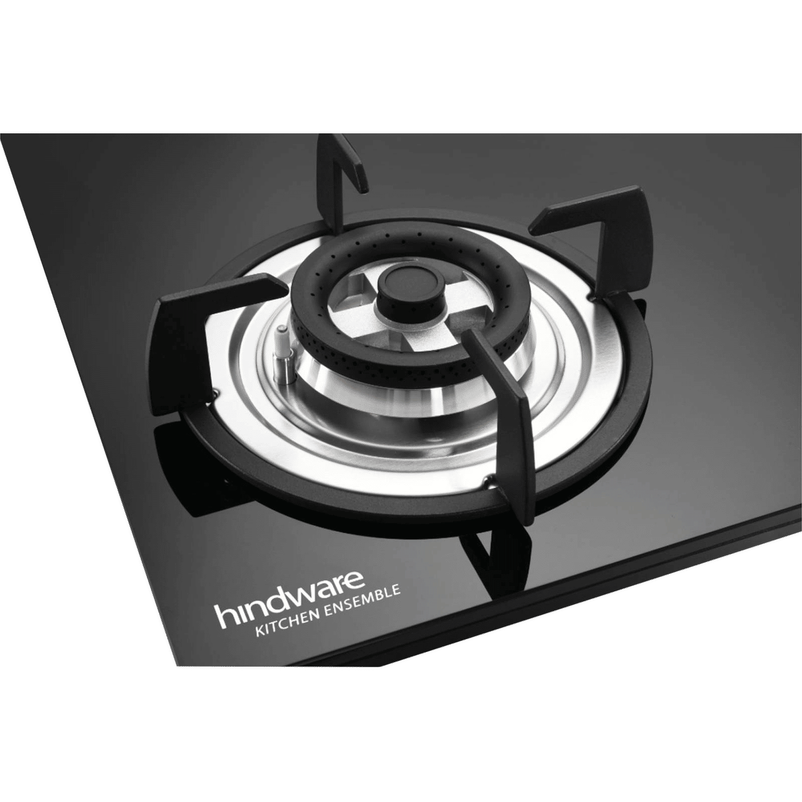 Hindware Nora Plus Toughened Glass Top 3 Burner Automatic Electric Hob (Triple Ring Burner, Black)_4