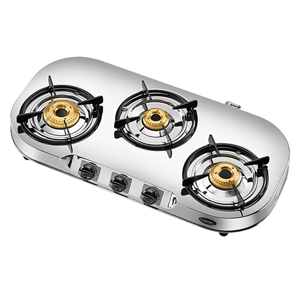 hindware Festo 3 Burner Manual Gas Stove (Sturdy Pan Support, Silver)_7