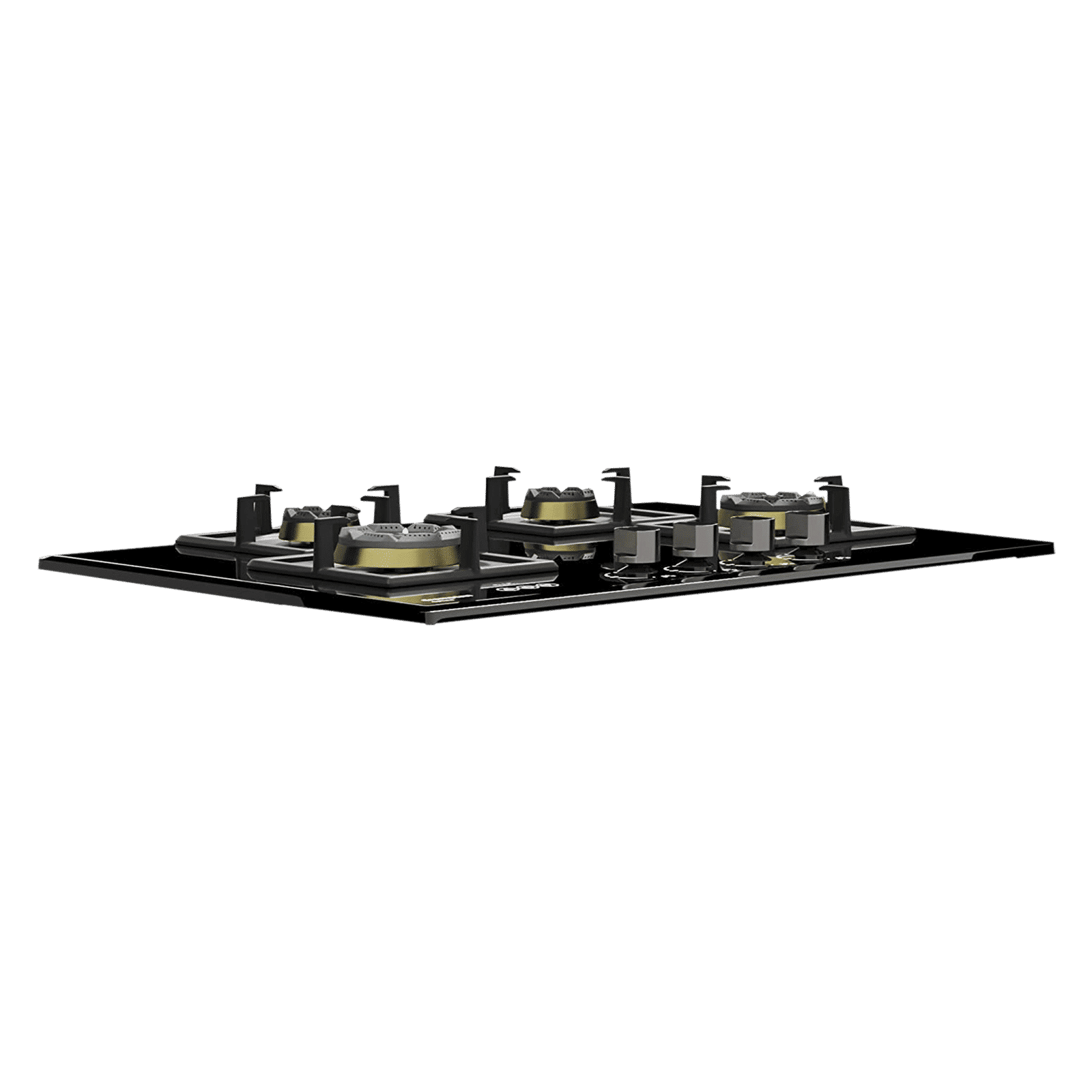 Crompton Optime Toughened Glass Top 4 Burner Automatic Hob (3D Flame Technology, Midnight Black)_6