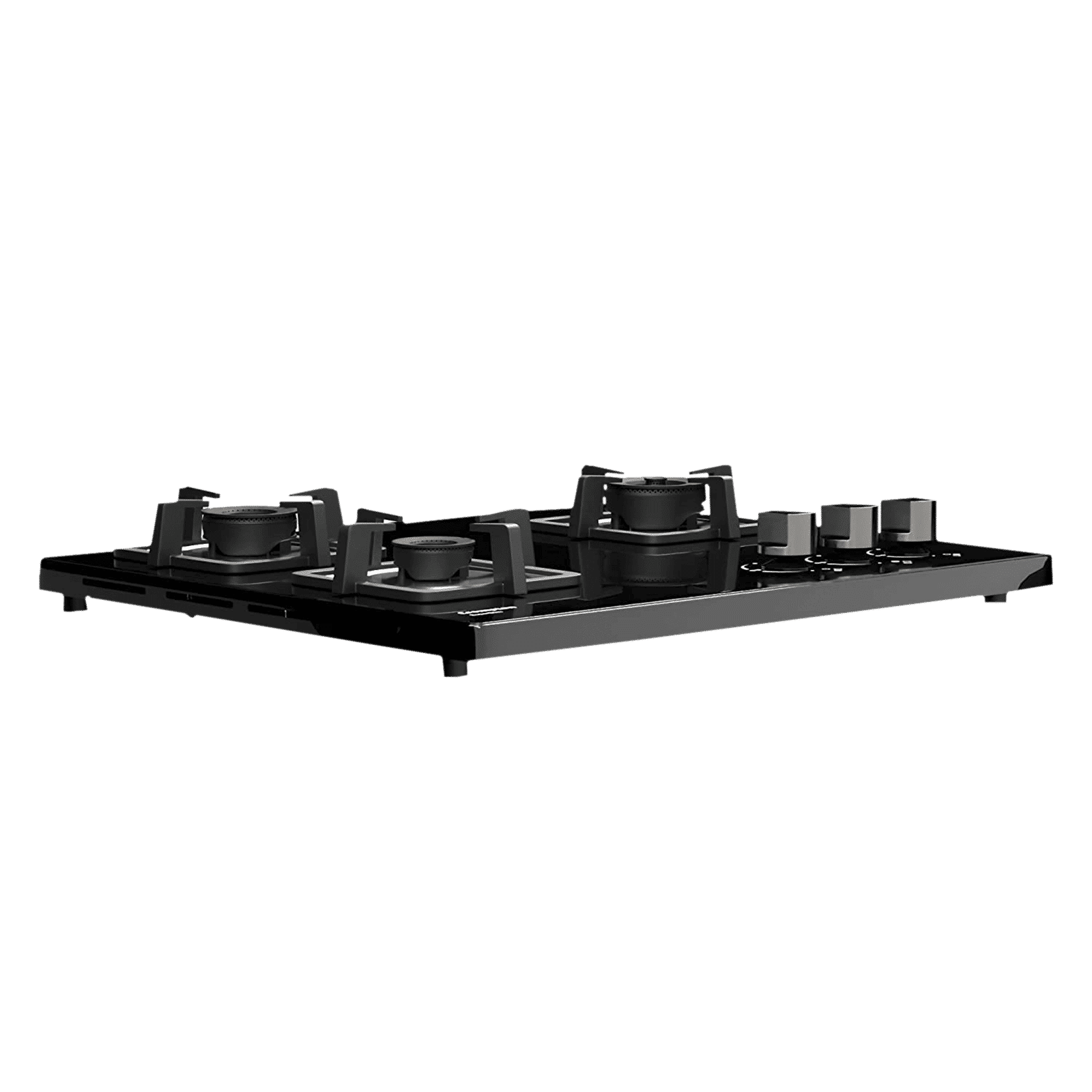 Crompton SuperSlim Toughened Glass Top 3 Burner Automatic Hob (Triple Ring Burner, Midnight Black)_4