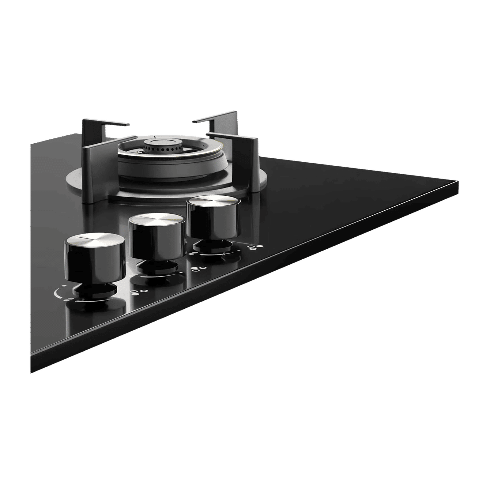 Crompton SensoSafe Toughened Glass Top 3 Burner Automatic Hob (Triple Ring Burner, Midnight Black)_4