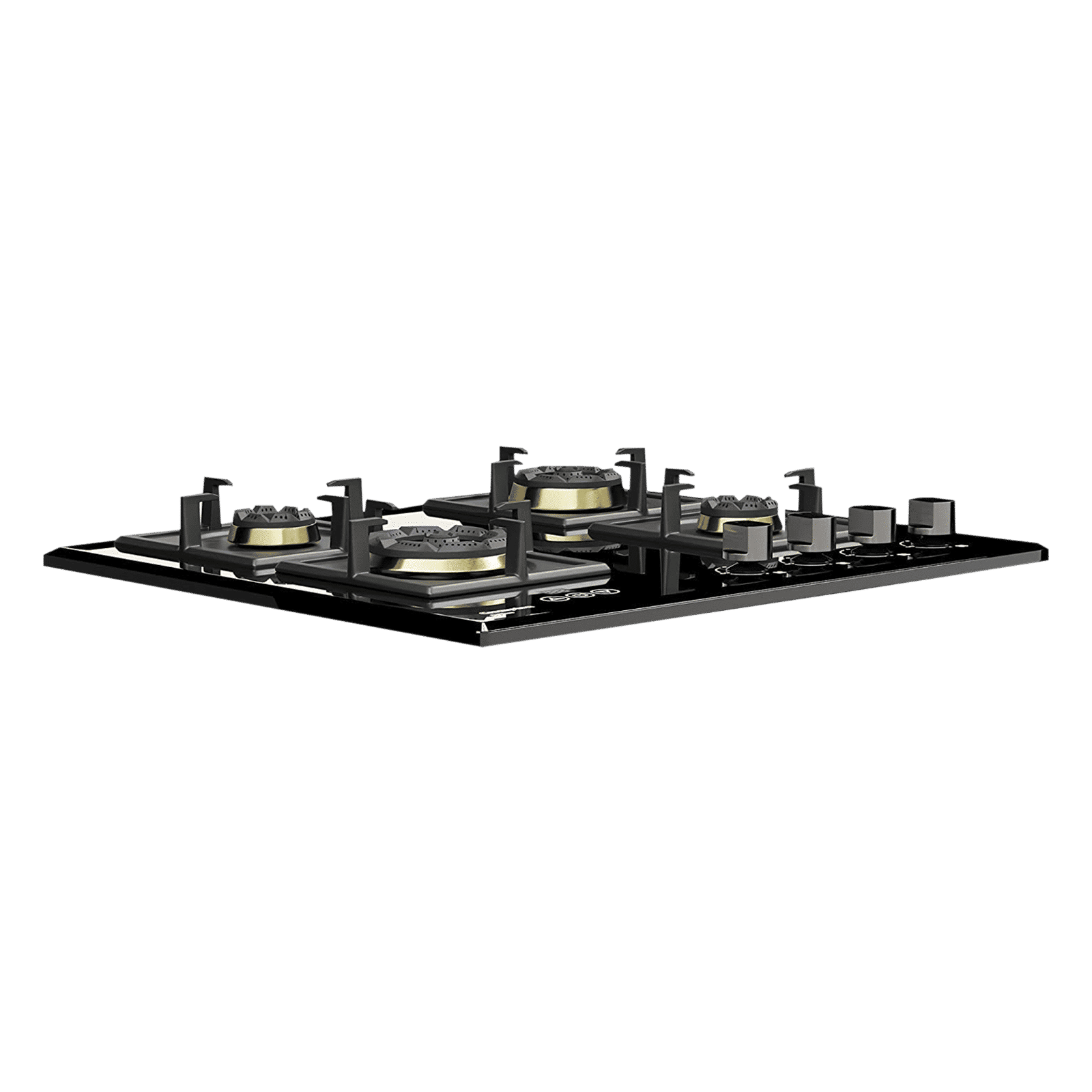 Crompton Optime Toughened Glass Top 4 Burner Automatic Hob (3D Flame Technology, Midnight Black)_6
