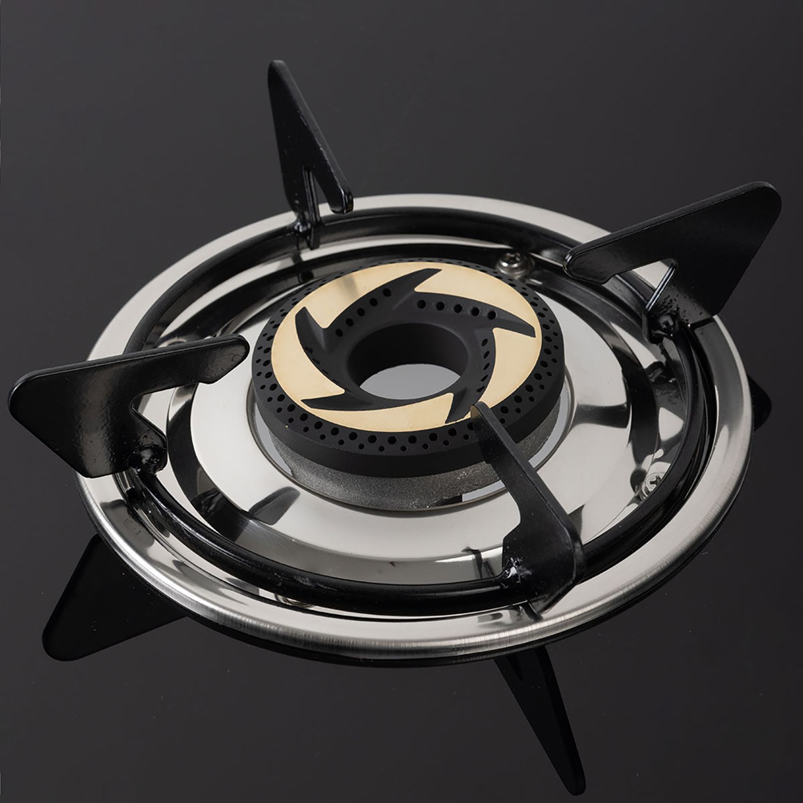 Blowhot Opal Toughened Glass Top 3 Burner Manual Gas Stove (ISI Certified, Black)_4