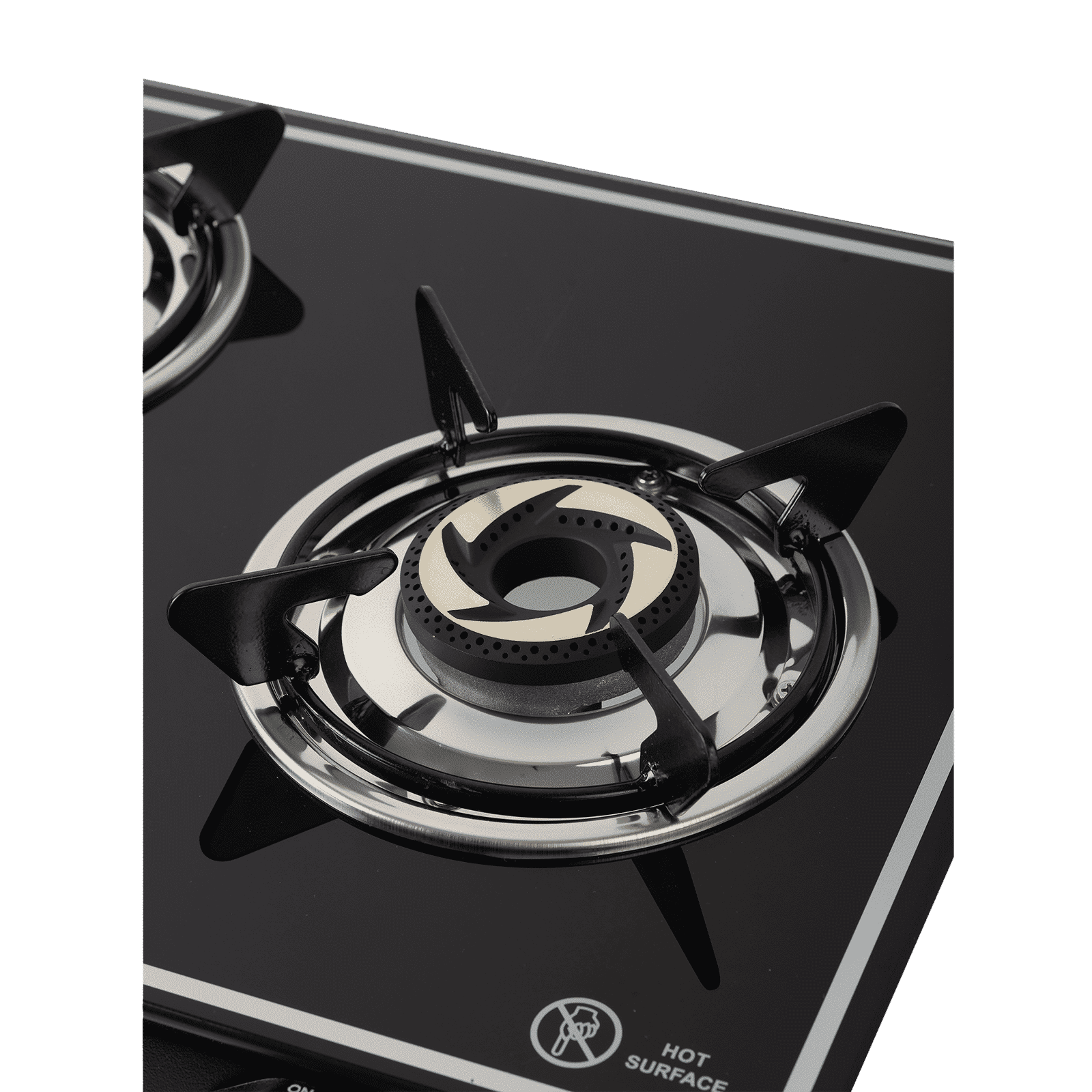 Blowhot Opal Toughened Glass Top 3 Burner Manual Gas Stove (ISI Certified, Black)_8