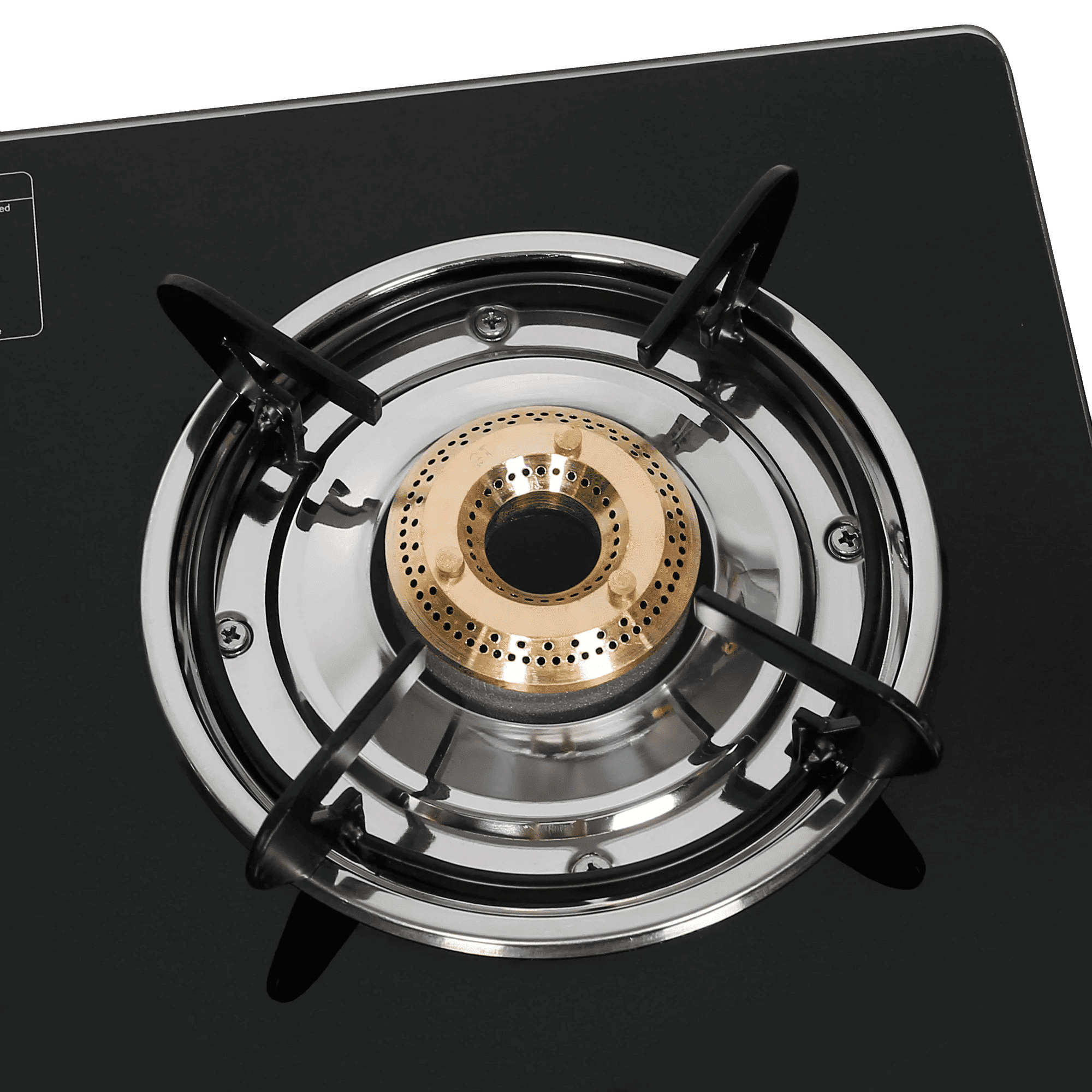 Faber ARROW 2BB BK Toughened Glass Top 2 Burner Manual Gas Stove (Anti Leak Technology, Black)_4