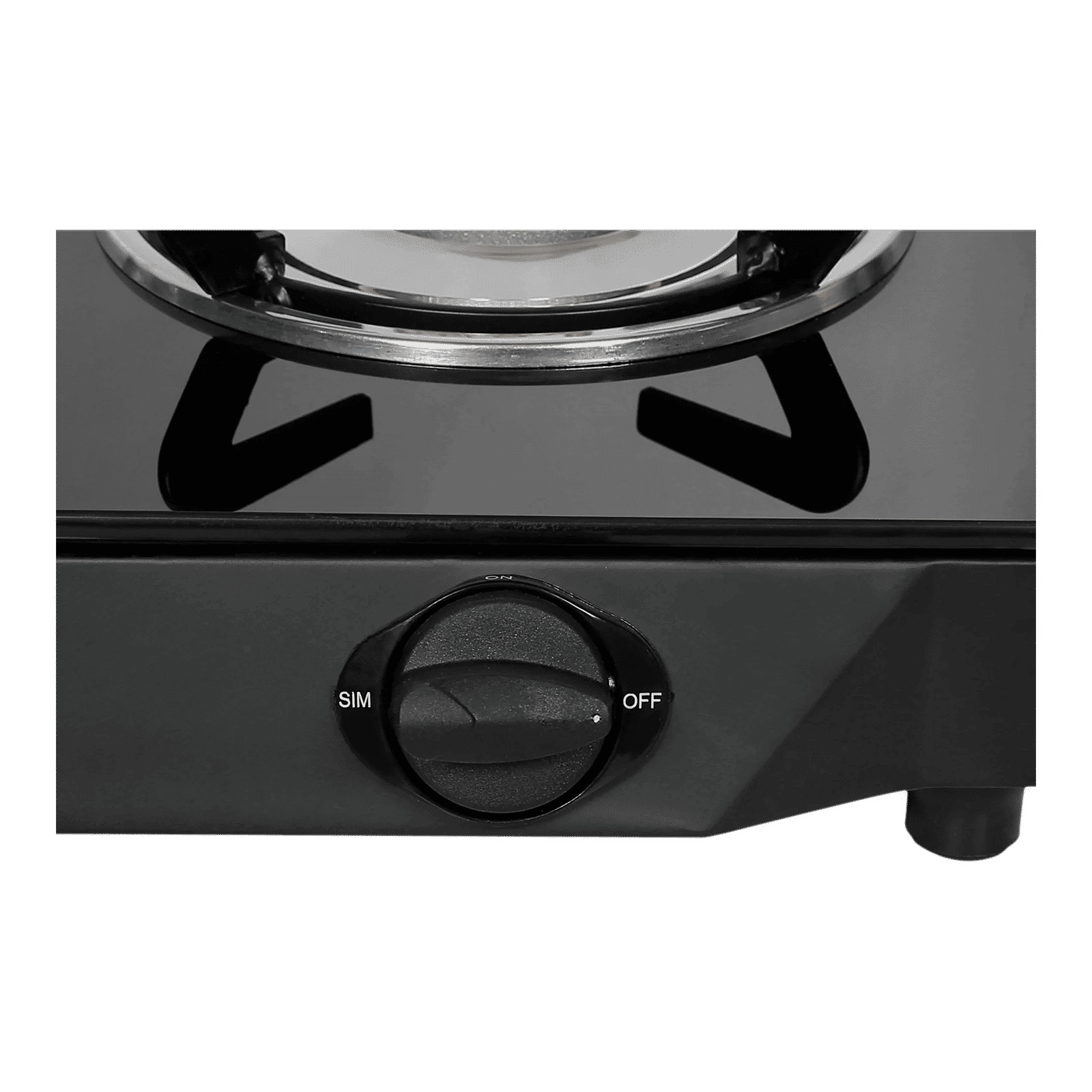 Faber ARROW 2BB BK Toughened Glass Top 2 Burner Manual Gas Stove (Anti Leak Technology, Black)_5