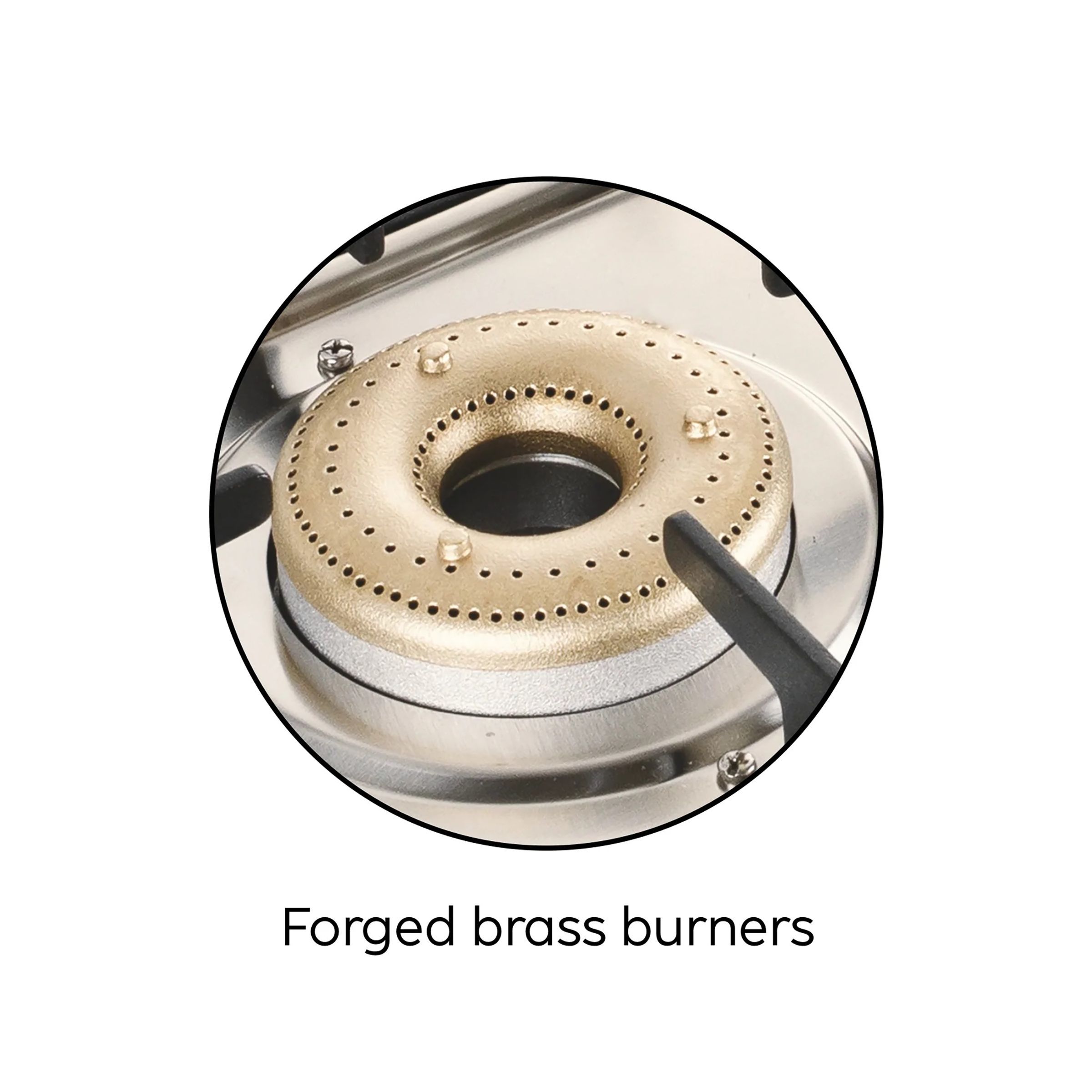 Glen Ultra Slim Toughened Glass Top 3 Burner Automatic Gas Stove (Vitreous Enamelled Pan Support, Apricot)_10