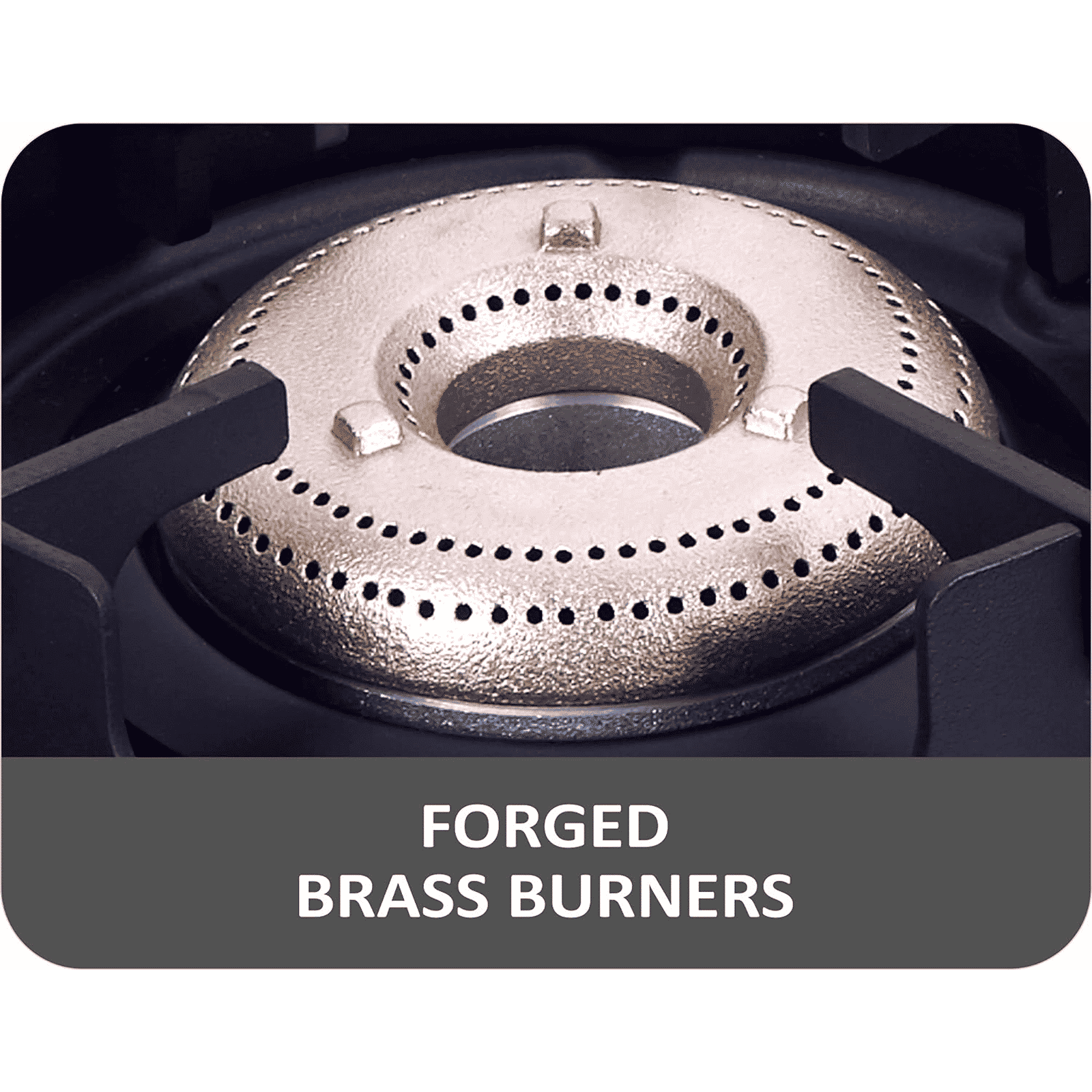 elica CREST 370 J NERO 3 Burner Manual Gas Stove (Brass Burner, Black)_11