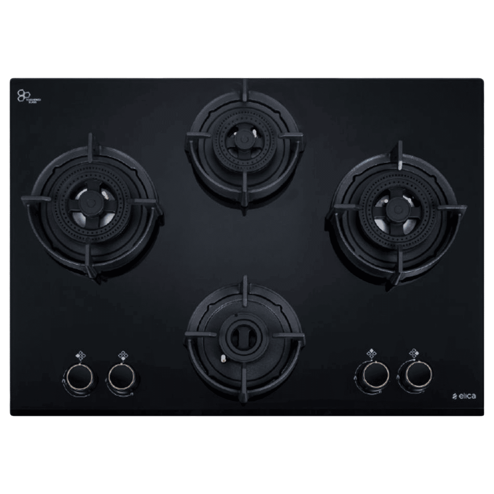 elica FLEXI DFS AB Series 4 Burner Automatic Hob (Battery Operated, Black) elica FLEXI DFS AB Series 4 Burner Automatic Hob (Battery Operated, Black)_1