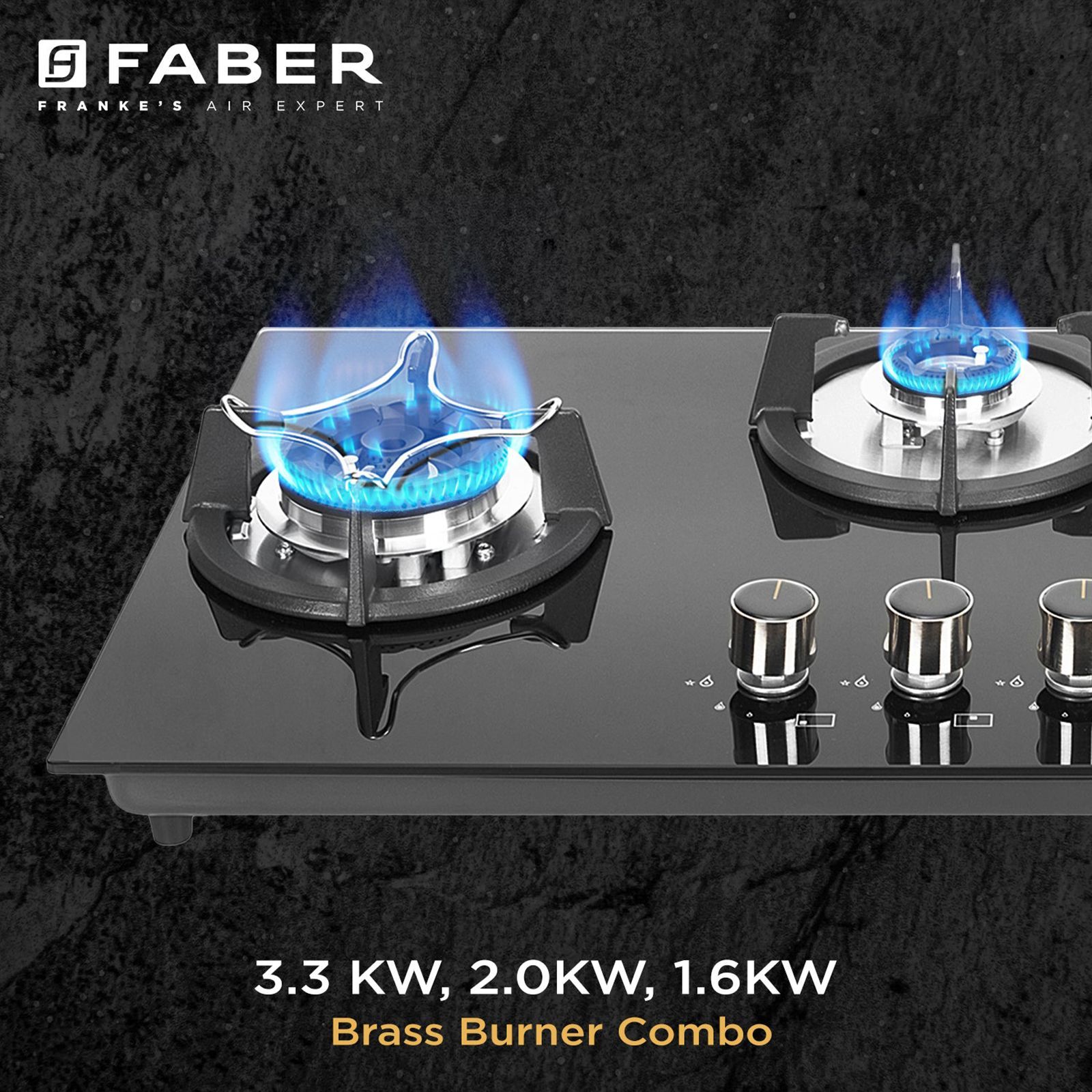 FABER Superia HT763 BR AI Toughened Glass Top 3 Burner Automatic Gas Hob (Multi-Directional Nozzle, Black) FABER Superia HT763 BR AI Toughened Glass Top 3 Burner Automatic Gas Hob (Multi-Directional Nozzle, Black)_15