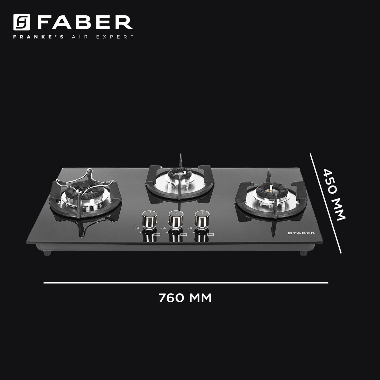 FABER Superia HT763 BR AI Toughened Glass Top 3 Burner Automatic Gas Hob (Multi-Directional Nozzle, Black) FABER Superia HT763 BR AI Toughened Glass Top 3 Burner Automatic Gas Hob (Multi-Directional Nozzle, Black)_17