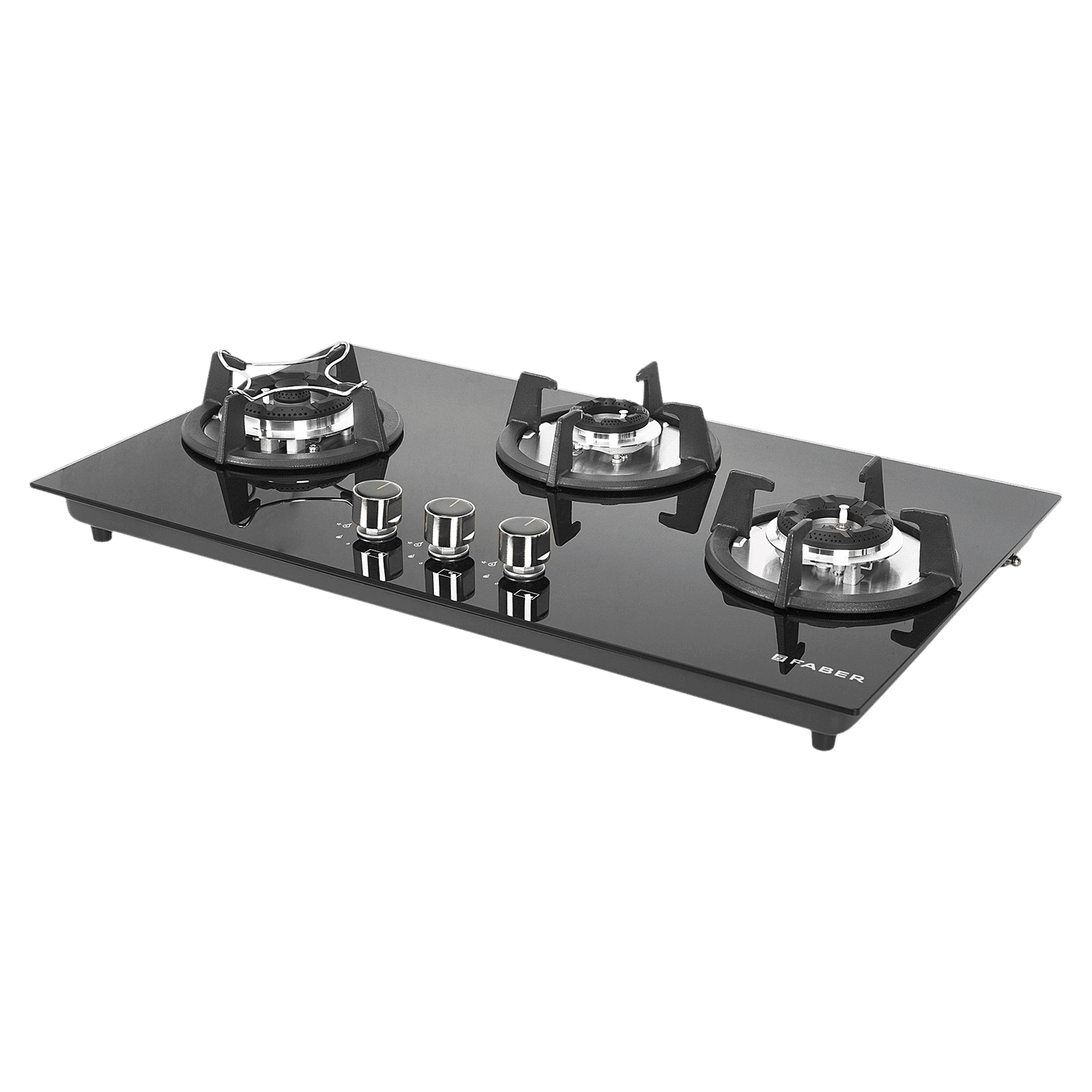 FABER Superia HT763 BR AI Toughened Glass Top 3 Burner Automatic Gas Hob (Multi-Directional Nozzle, Black) FABER Superia HT763 BR AI Toughened Glass Top 3 Burner Automatic Gas Hob (Multi-Directional Nozzle, Black)_4