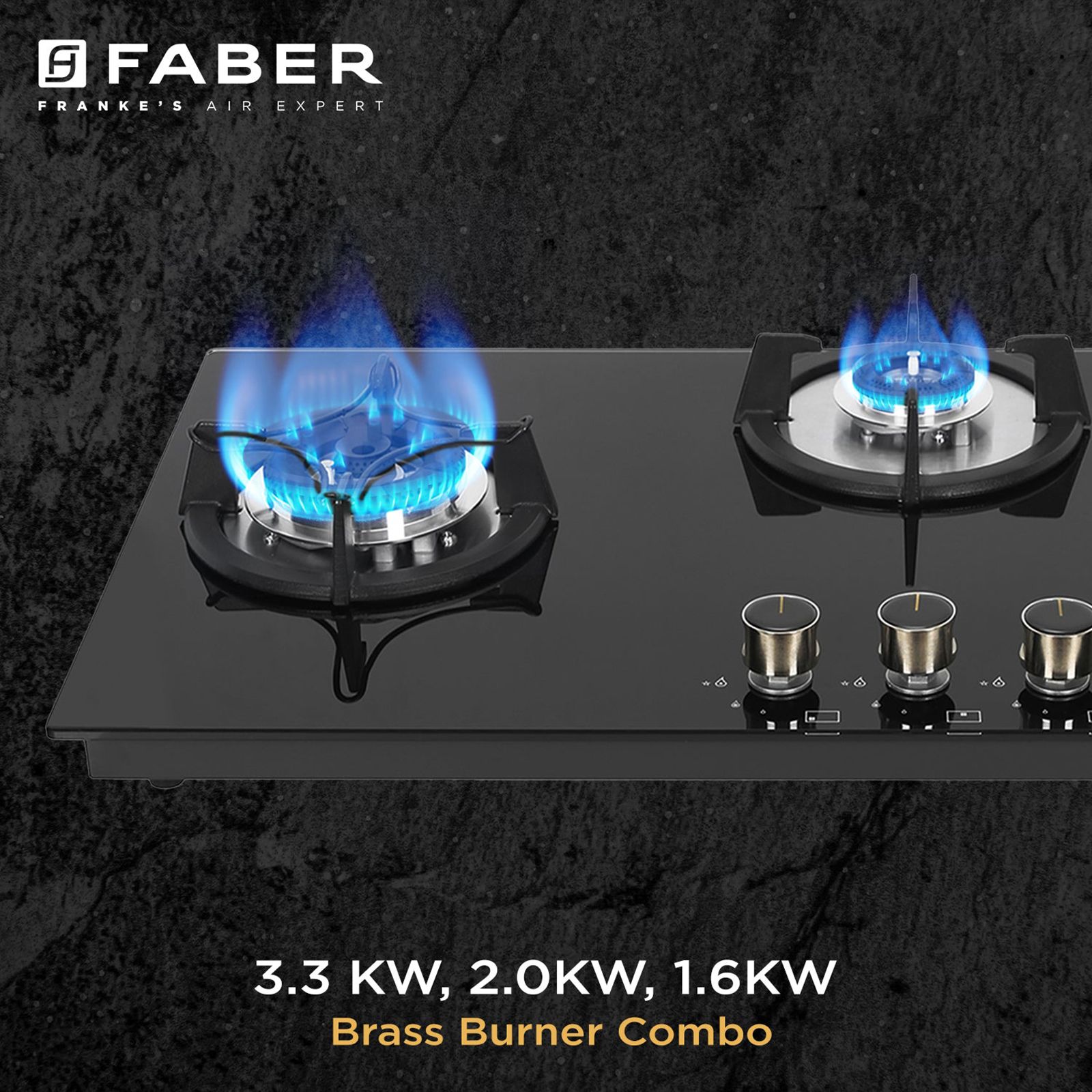 FABER SUPERIA HT903 BR AI Toughened Glass Top 3 Burner Automatic Gas Hob (Fully Concealed Drip Tray, Black)_10