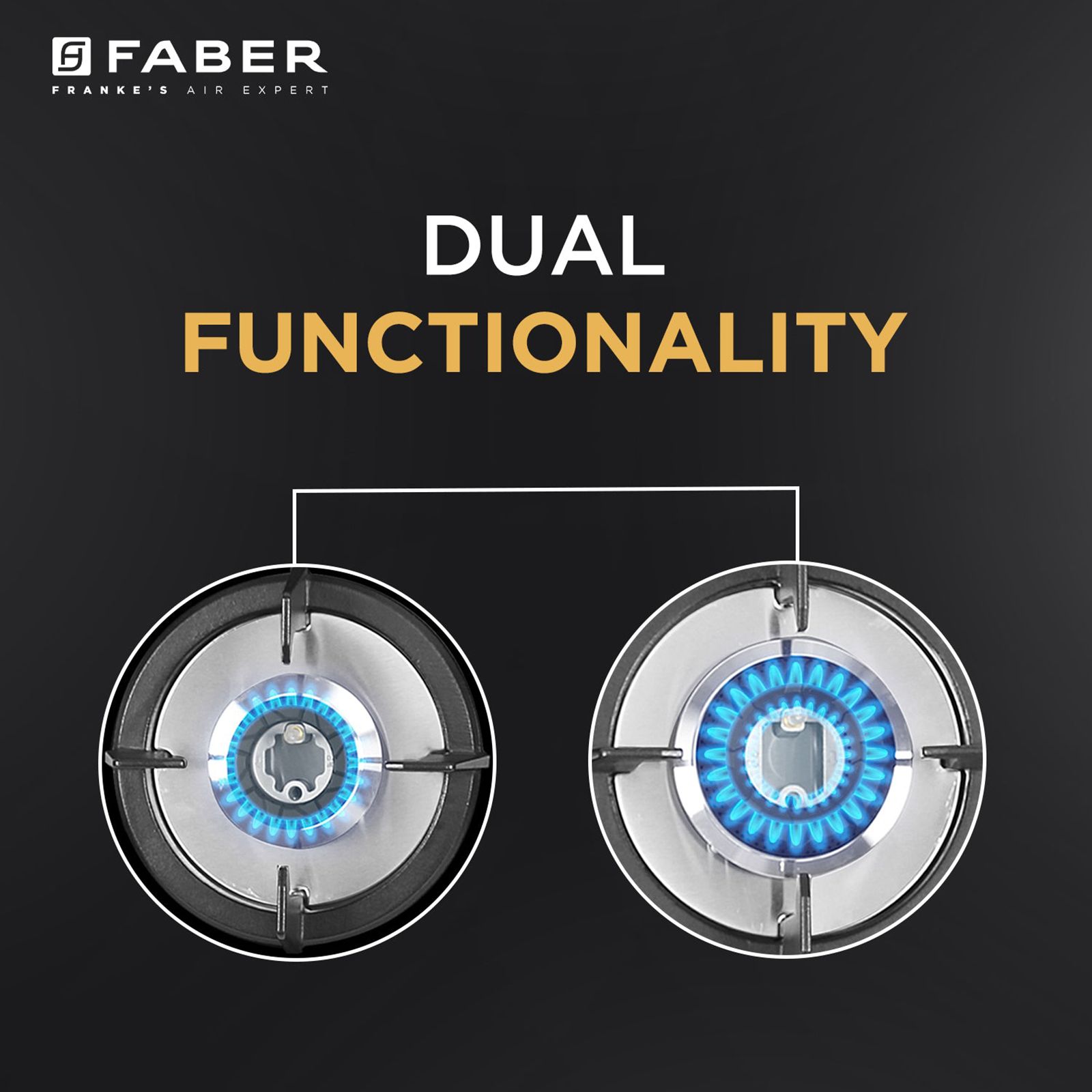 FABER SUPERIA HT903 BR AI Toughened Glass Top 3 Burner Automatic Gas Hob (Fully Concealed Drip Tray, Black)_11