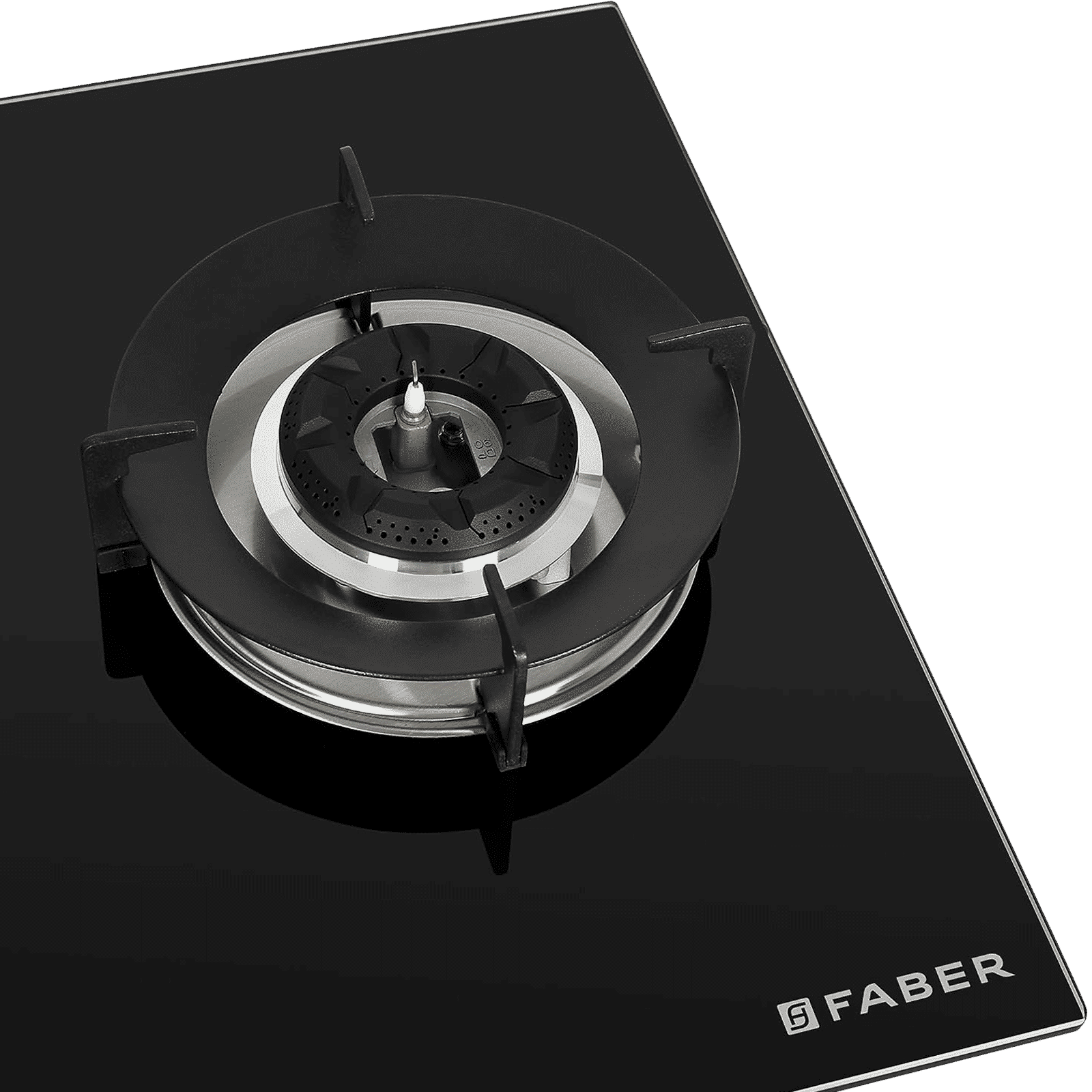 FABER SUPERIA HT903 BR AI Toughened Glass Top 3 Burner Automatic Gas Hob (Fully Concealed Drip Tray, Black)_5