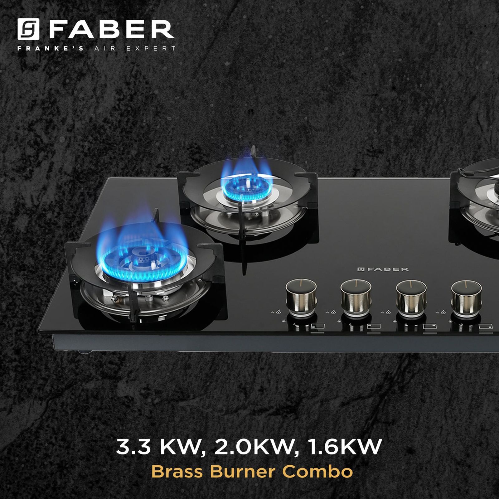 FABER SUPERIA HT904 BR AI Toughened Glass Top 4 Burner Automatic Gas Hob (Fully Concealed Drip Tray, Black)_13