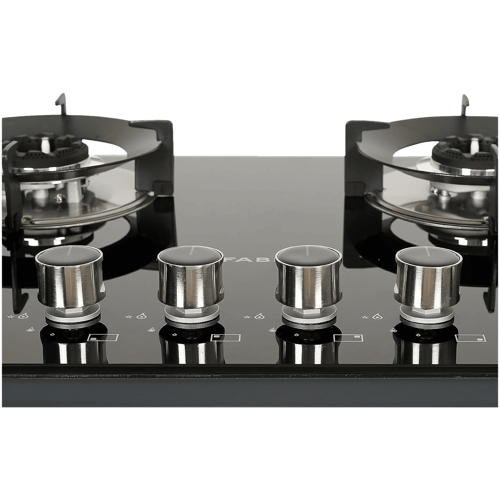 FABER SUPERIA HT904 BR AI Toughened Glass Top 4 Burner Automatic Gas Hob (Fully Concealed Drip Tray, Black)_5
