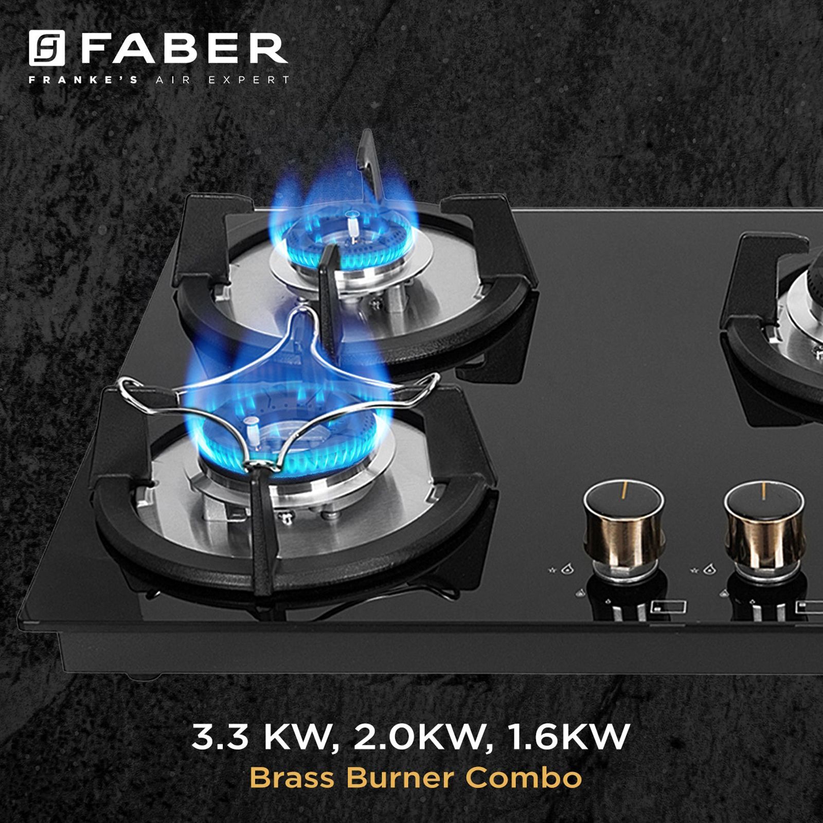 FABER SUPERIA HT905 BR AI Toughened Glass Top 5 Burner Automatic Gas Hob (Fully Concealed Drip Tray, Black)_12
