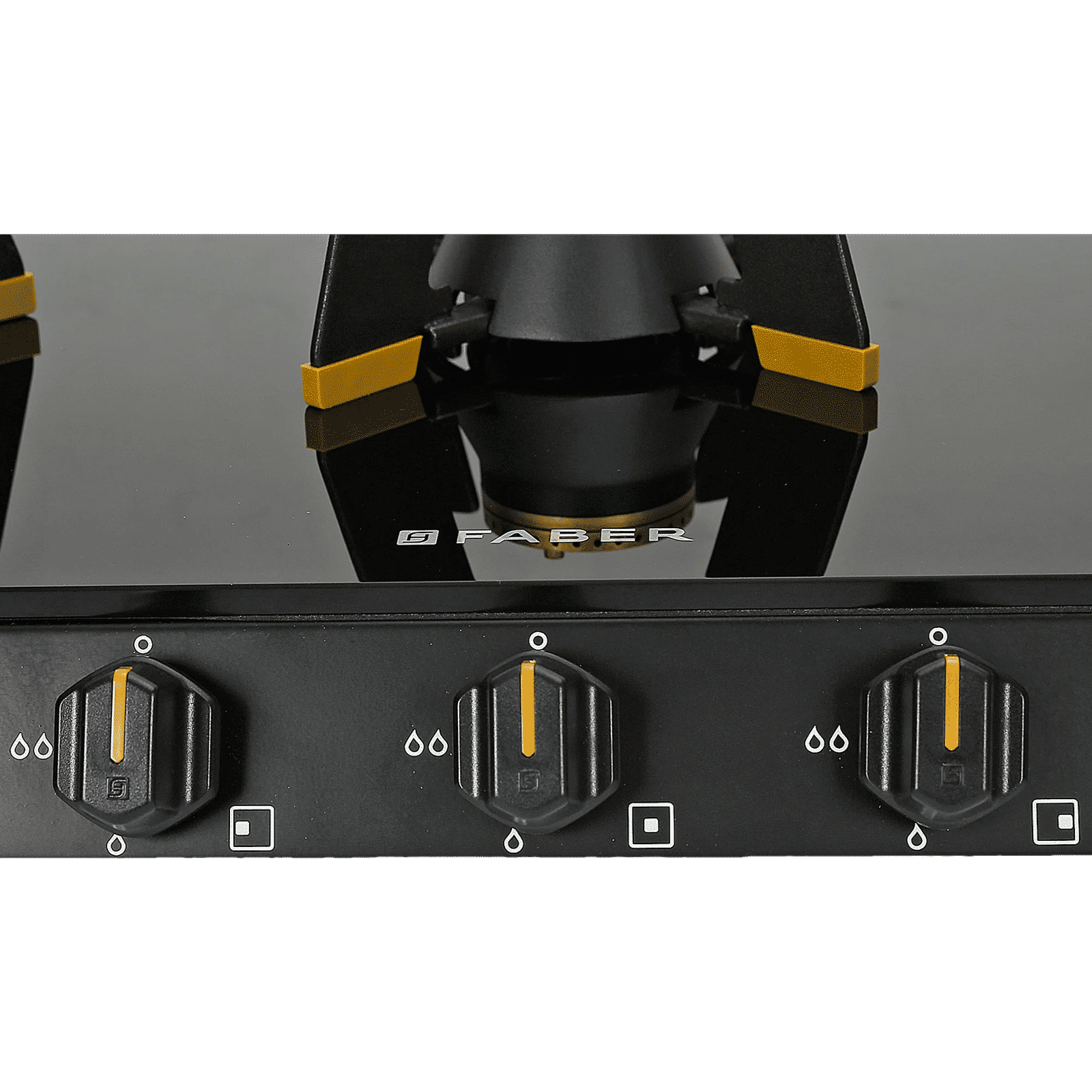 FABER GENIUS 753 Toughened Glass Top 3 Burner Manual Hob (Cast Iron Pan Support, Black)_5