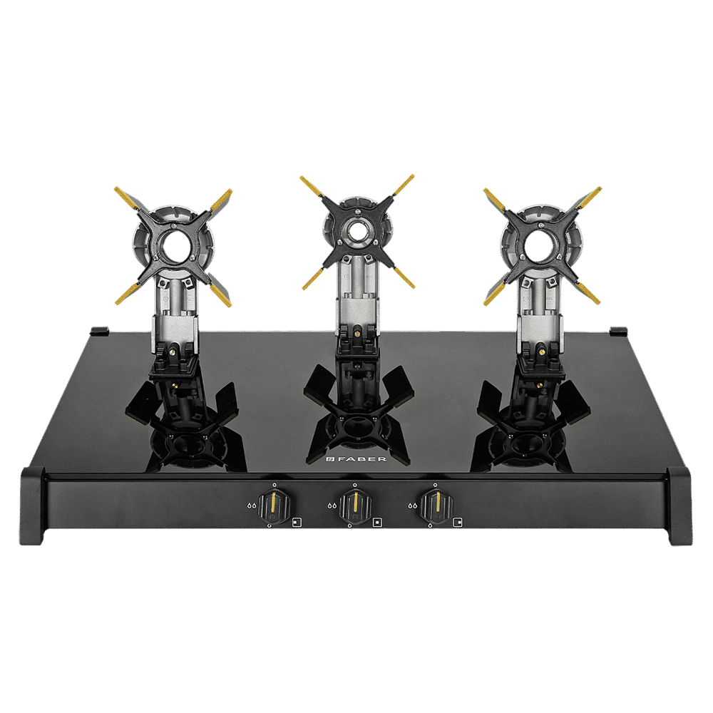 FABER GENIUS 753 Toughened Glass Top 3 Burner Manual Hob (Cast Iron Pan Support, Black)_7