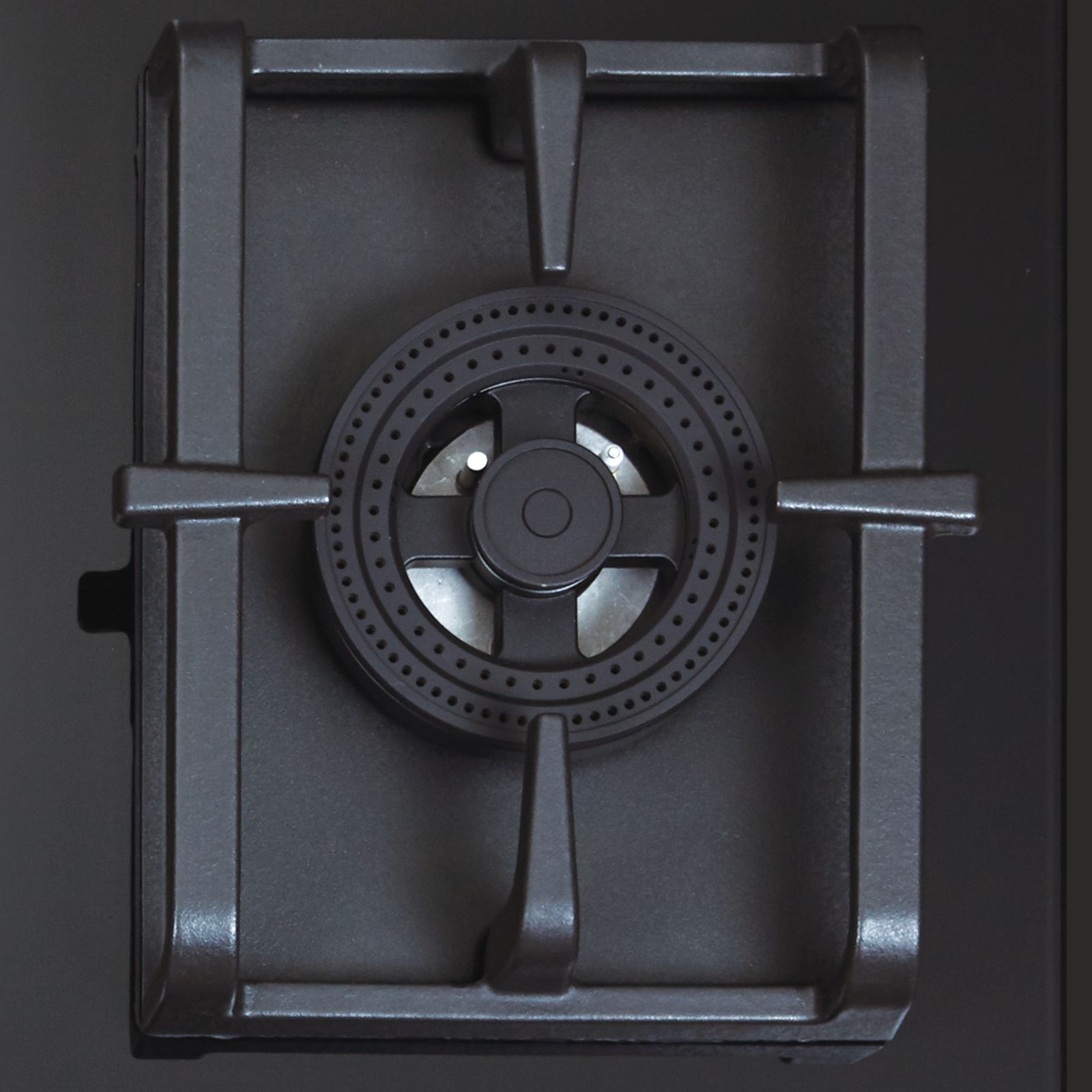 elica FLEXI DFS PRO AB 4B 91 DX Glass Top 4 Burner Automatic Hob (Cast Iron Pan Support, Black)_4