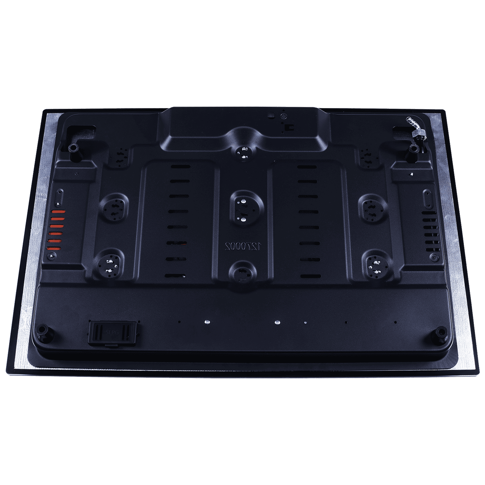 Croma Toughened Glass Top 3 Burner Automatic Hob (Cast Iron Pan Supports, Black)_7