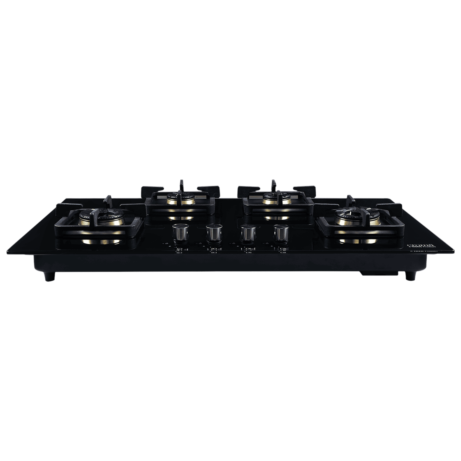 Croma AG1510 Toughened Glass Top 4 Burner Automatic Hob (Black Enamel Coated Drip Tray, Black)_7